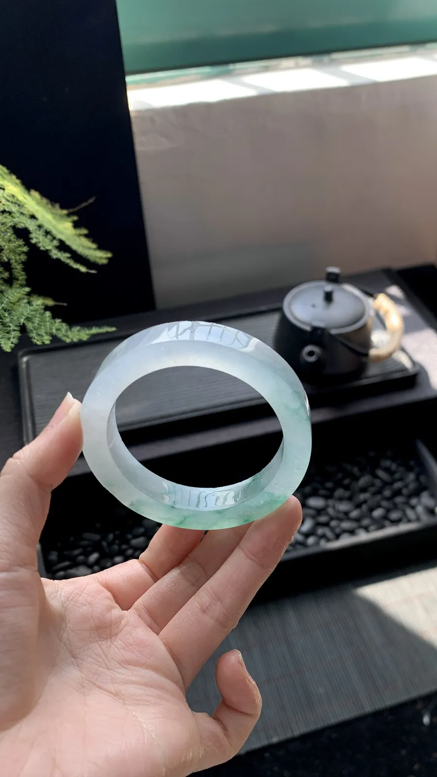 【冰飘花镯胚】