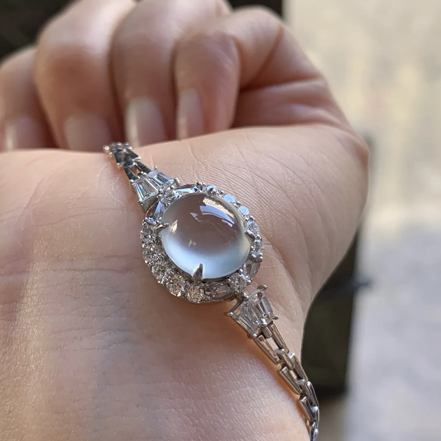 白冰手链
 实物漂亮