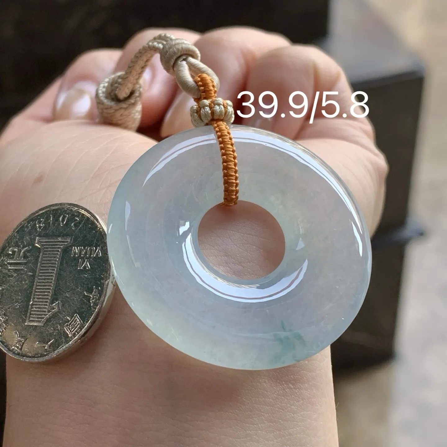 冰平安扣
 佩戴大气 复古