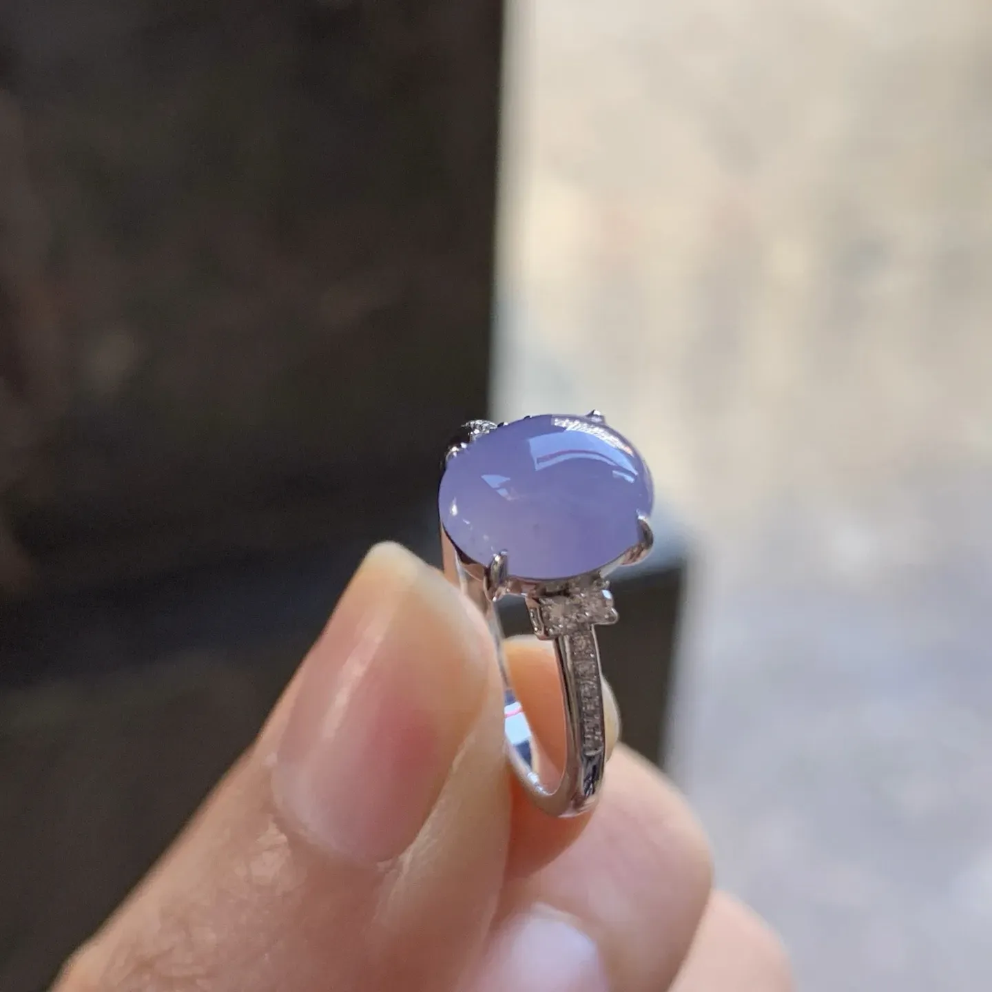 紫罗兰戒指
上手漂亮～