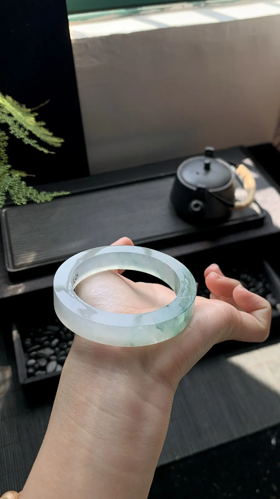 【冰飘花镯胚】