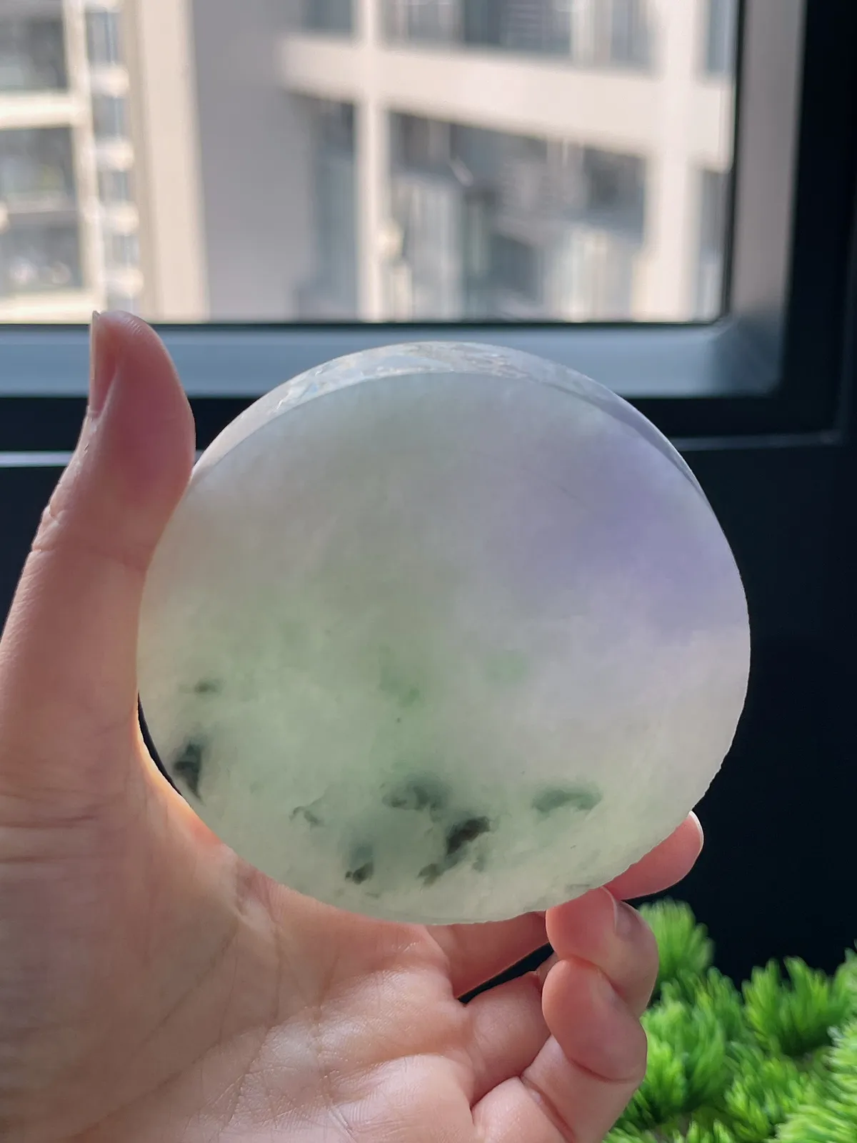 翡翠镯饼，⭕️正圈最大做56，圆条最大做52