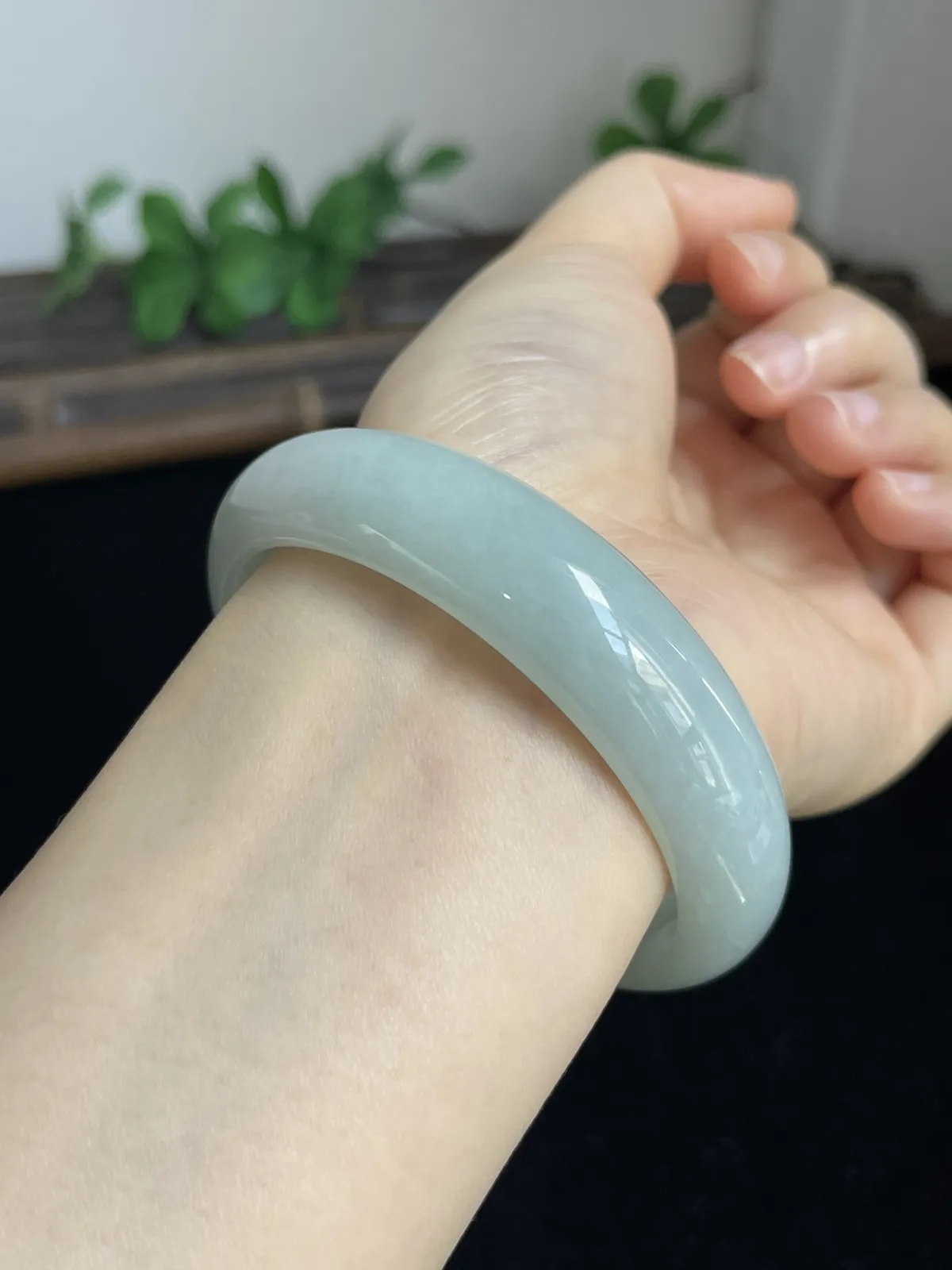 正圈60.3圈口，翡翠手镯