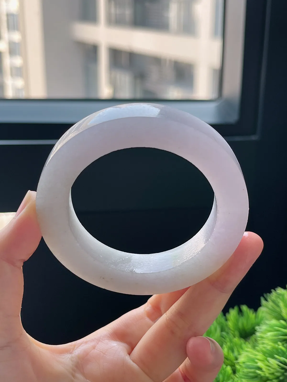 翡翠毛坯，⭕️正圈最大做59，圆条最大做55；最小做52.6