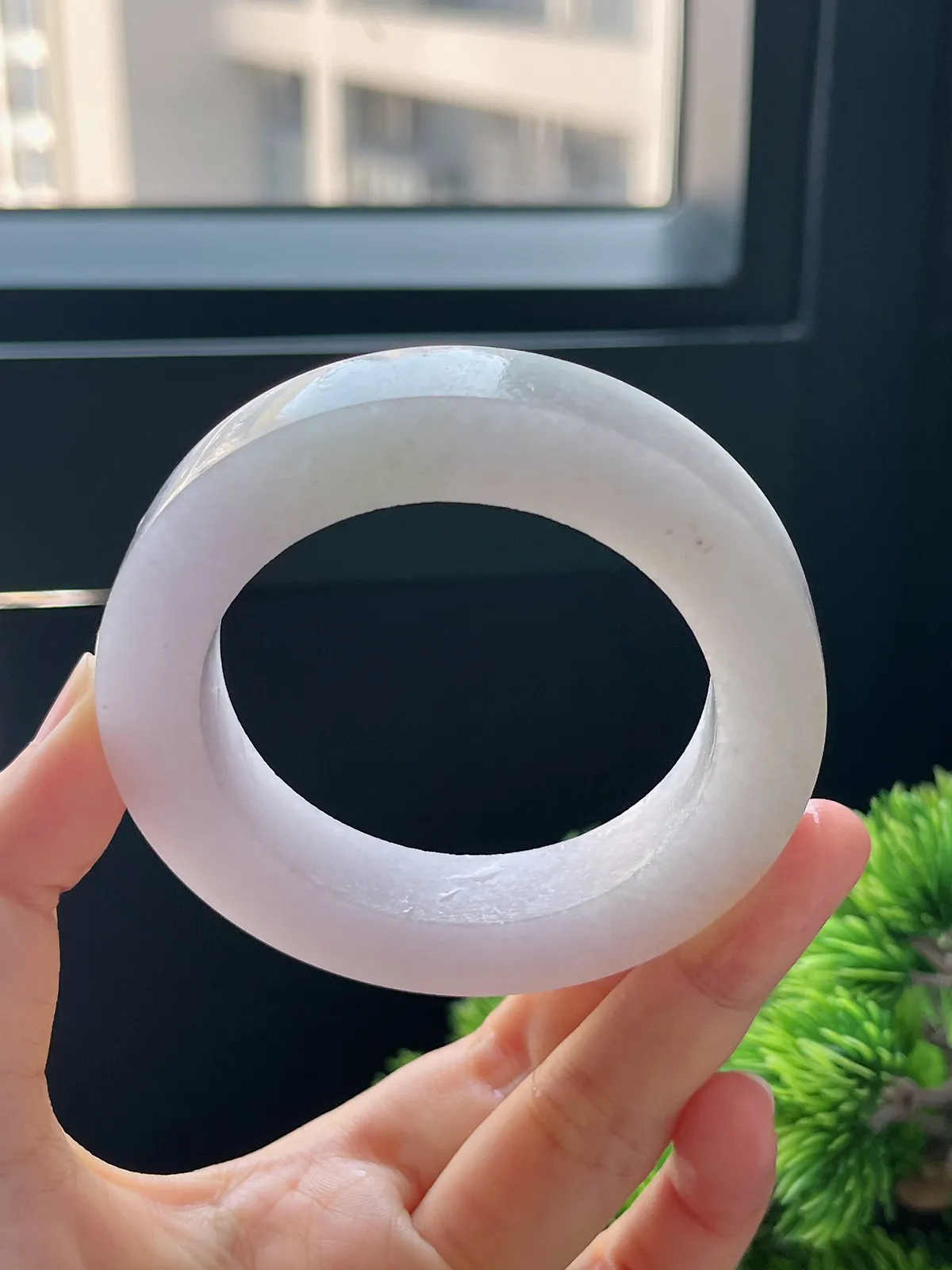 翡翠毛坯，⭕️正圈最大做59，圆条最大做55；最小做52.6