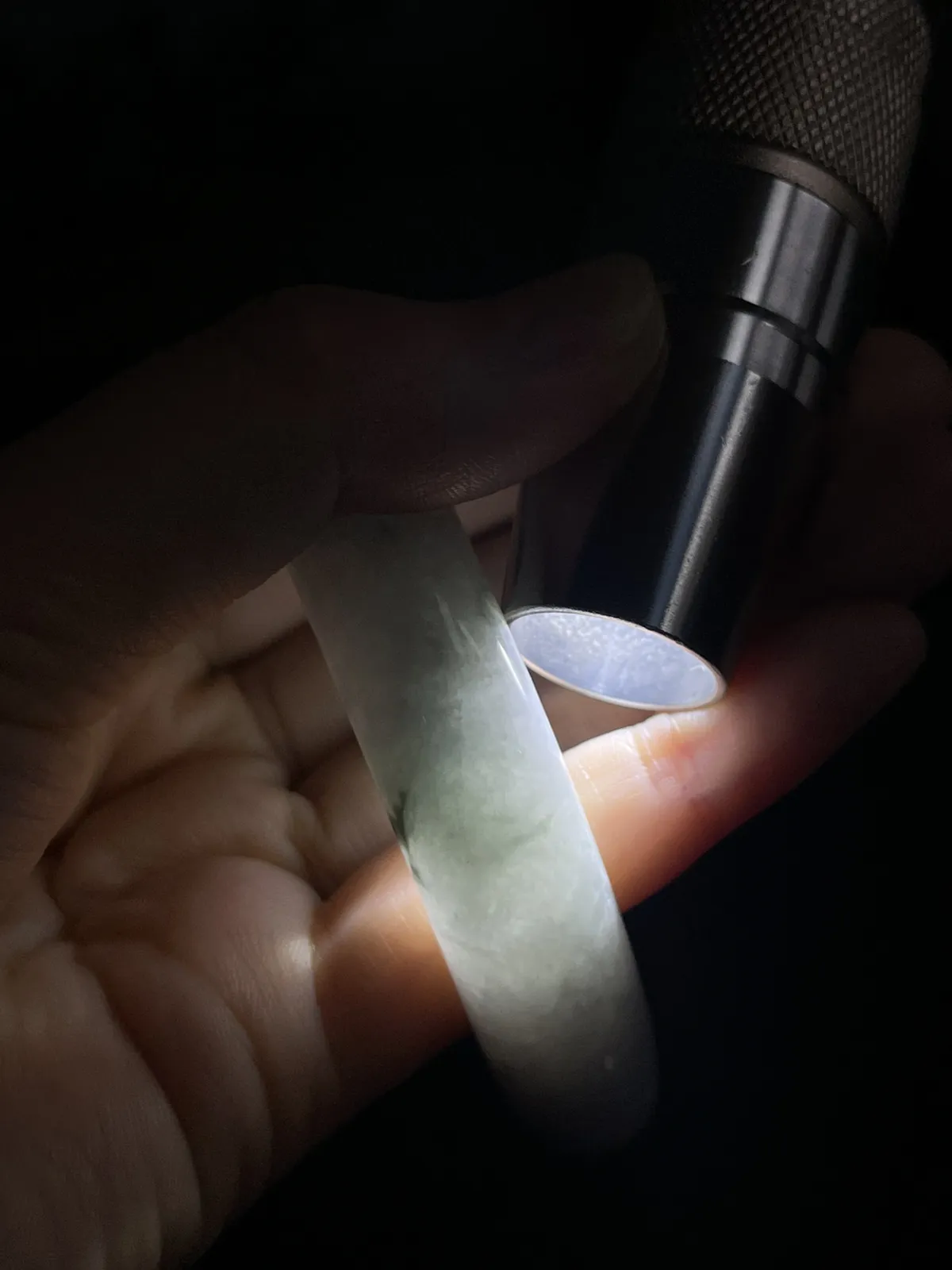 正圈58.7圈口，翡翠手镯