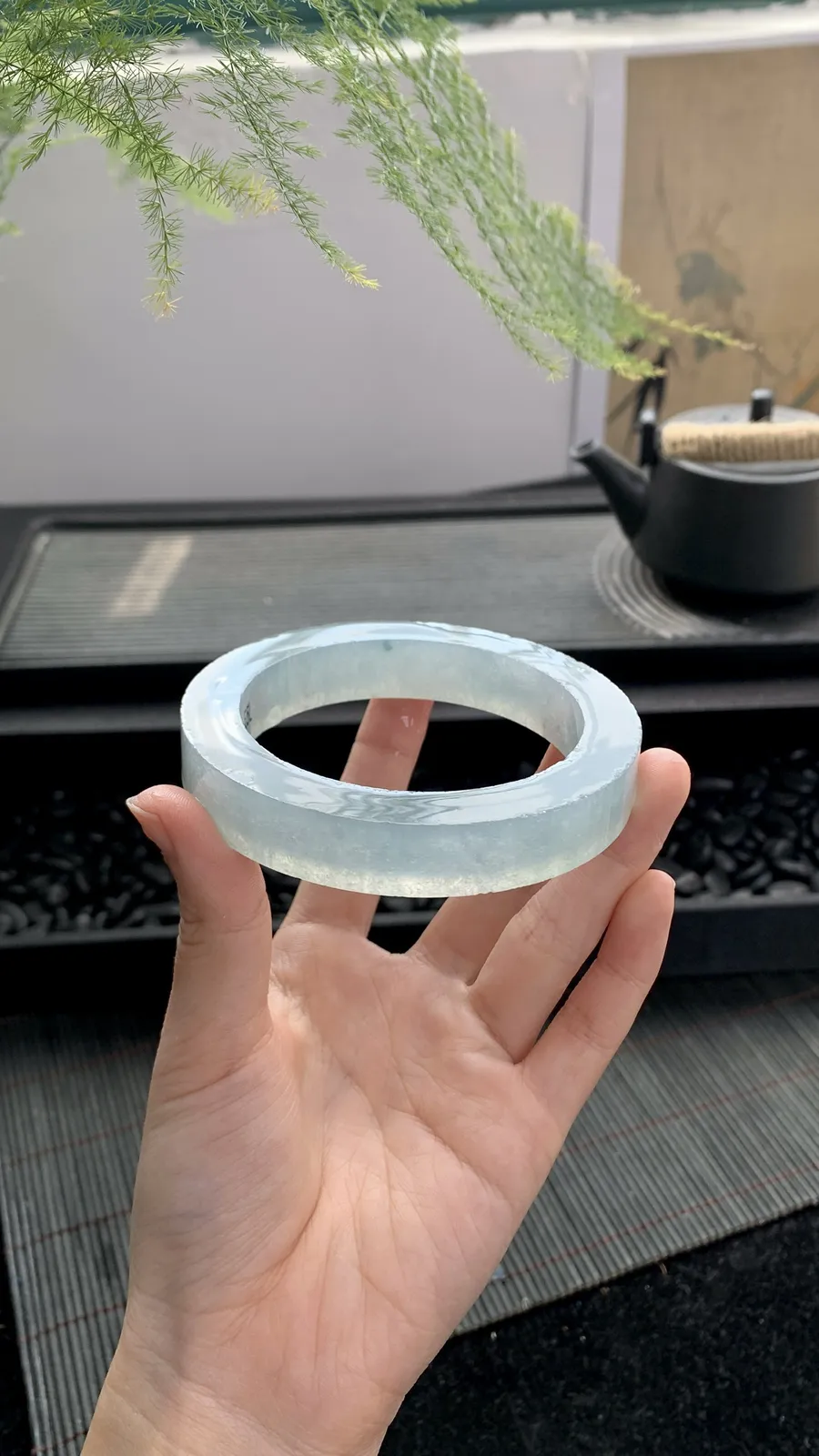 🩵【冰蓝镯胚】