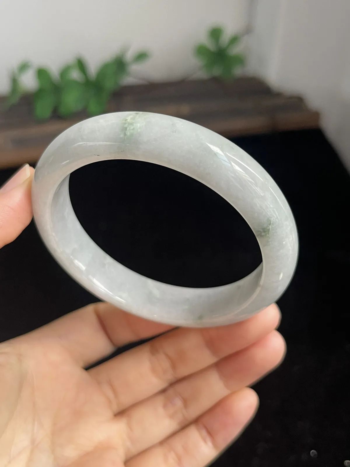 正圈58.7圈口，翡翠手镯