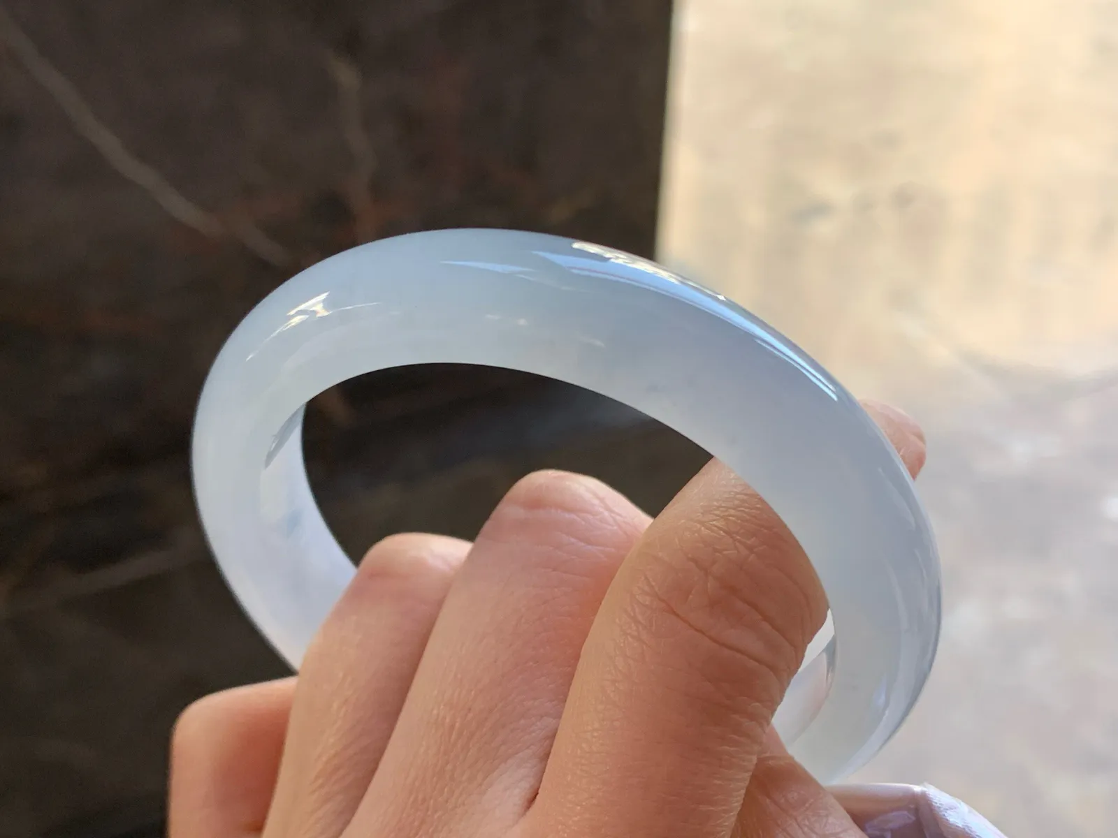 57-12.2-8.6

冰种手镯^_^清新 冰透