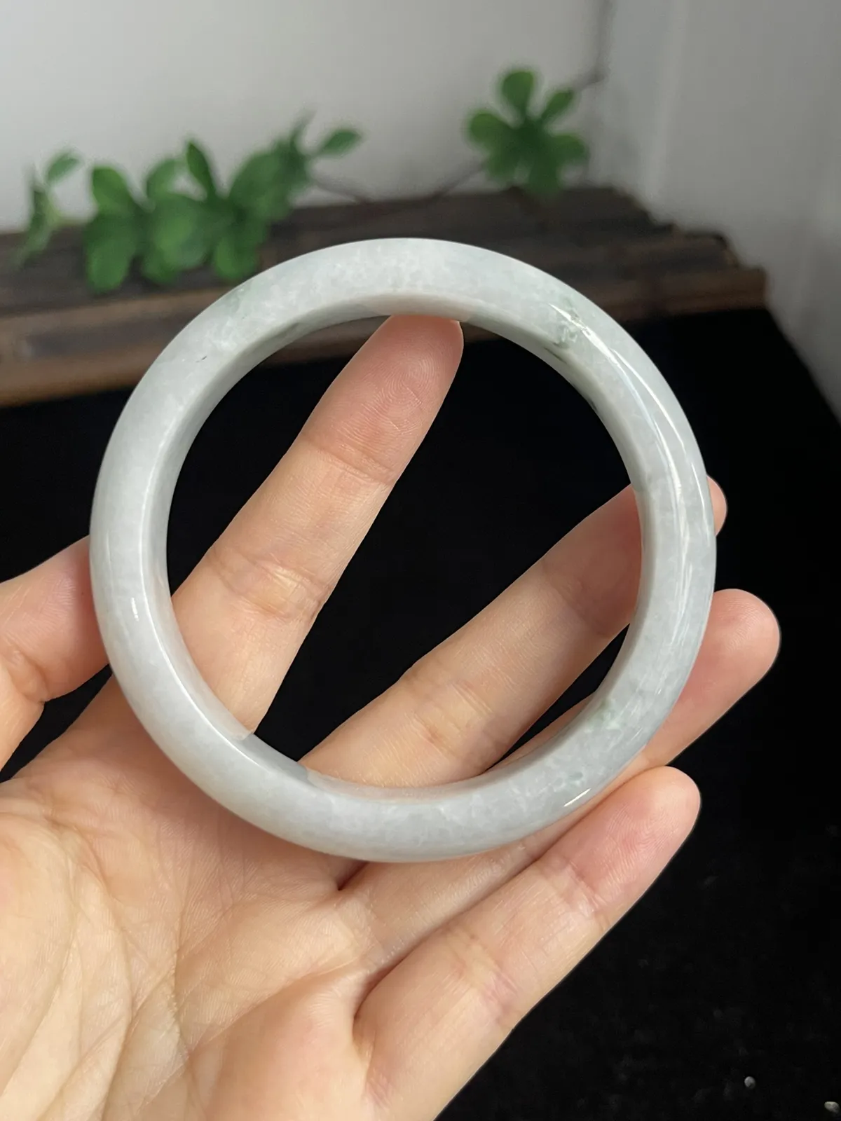 正圈58.7圈口，翡翠手镯