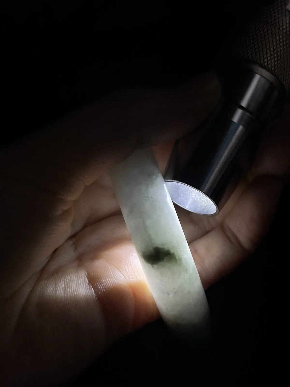 正圈58.7圈口，翡翠手镯