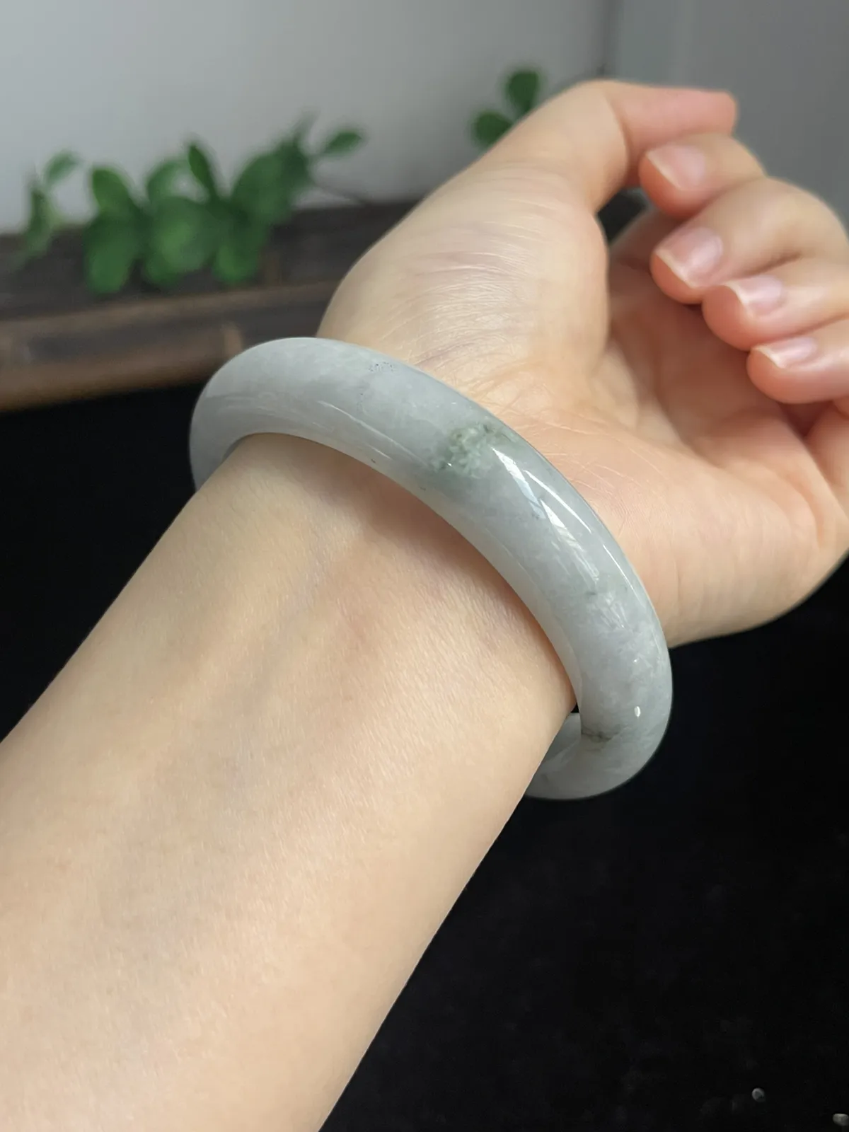 正圈58.7圈口，翡翠手镯