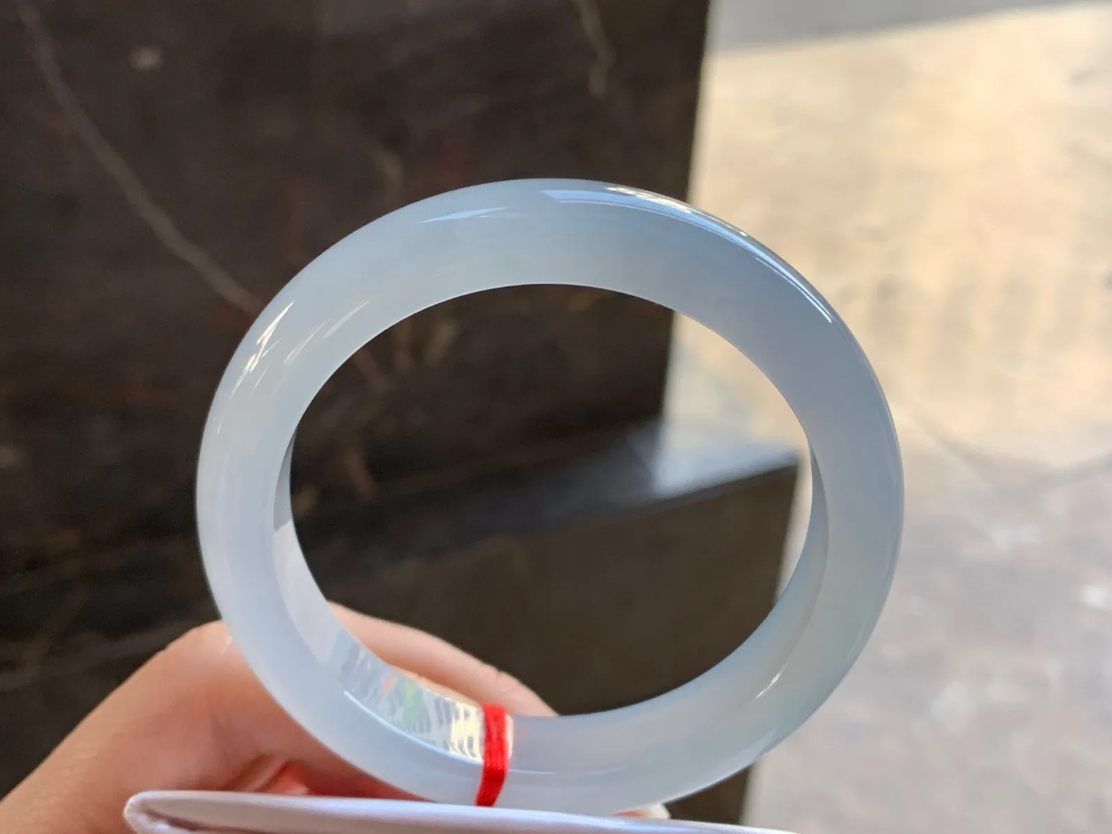 57-12.2-8.6

冰种手镯^_^清新 冰透