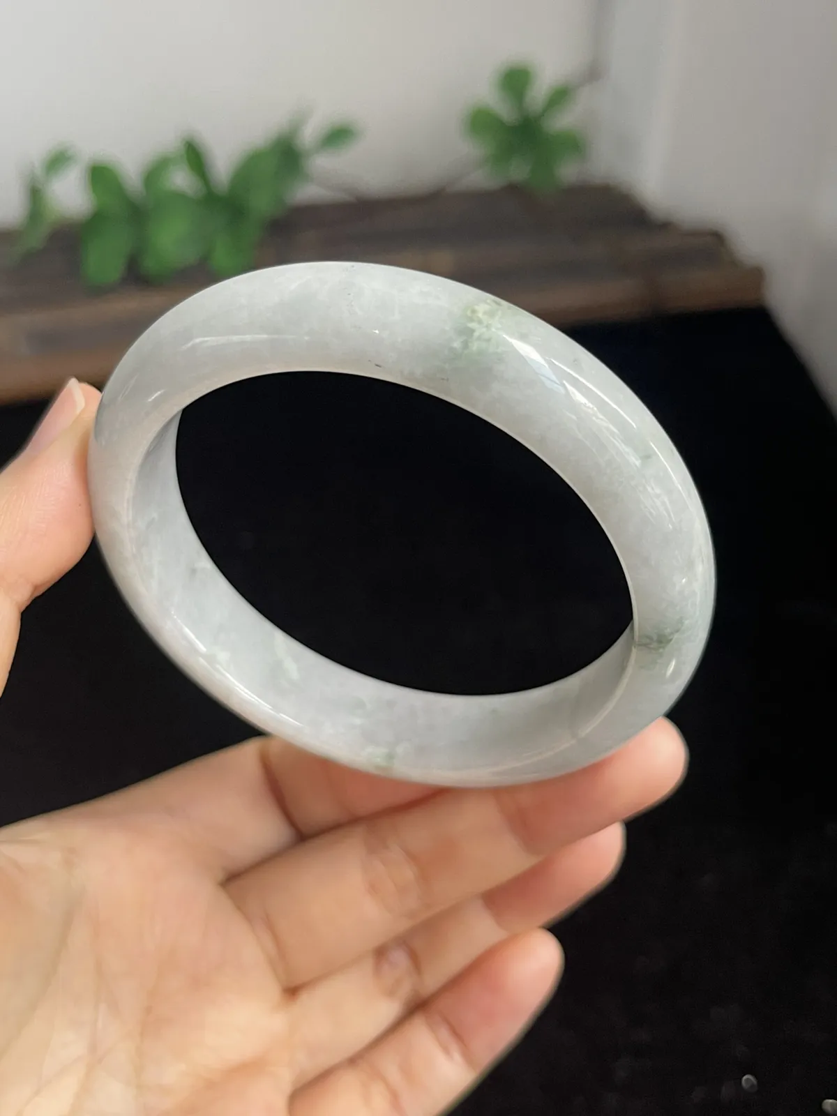 正圈58.7圈口，翡翠手镯