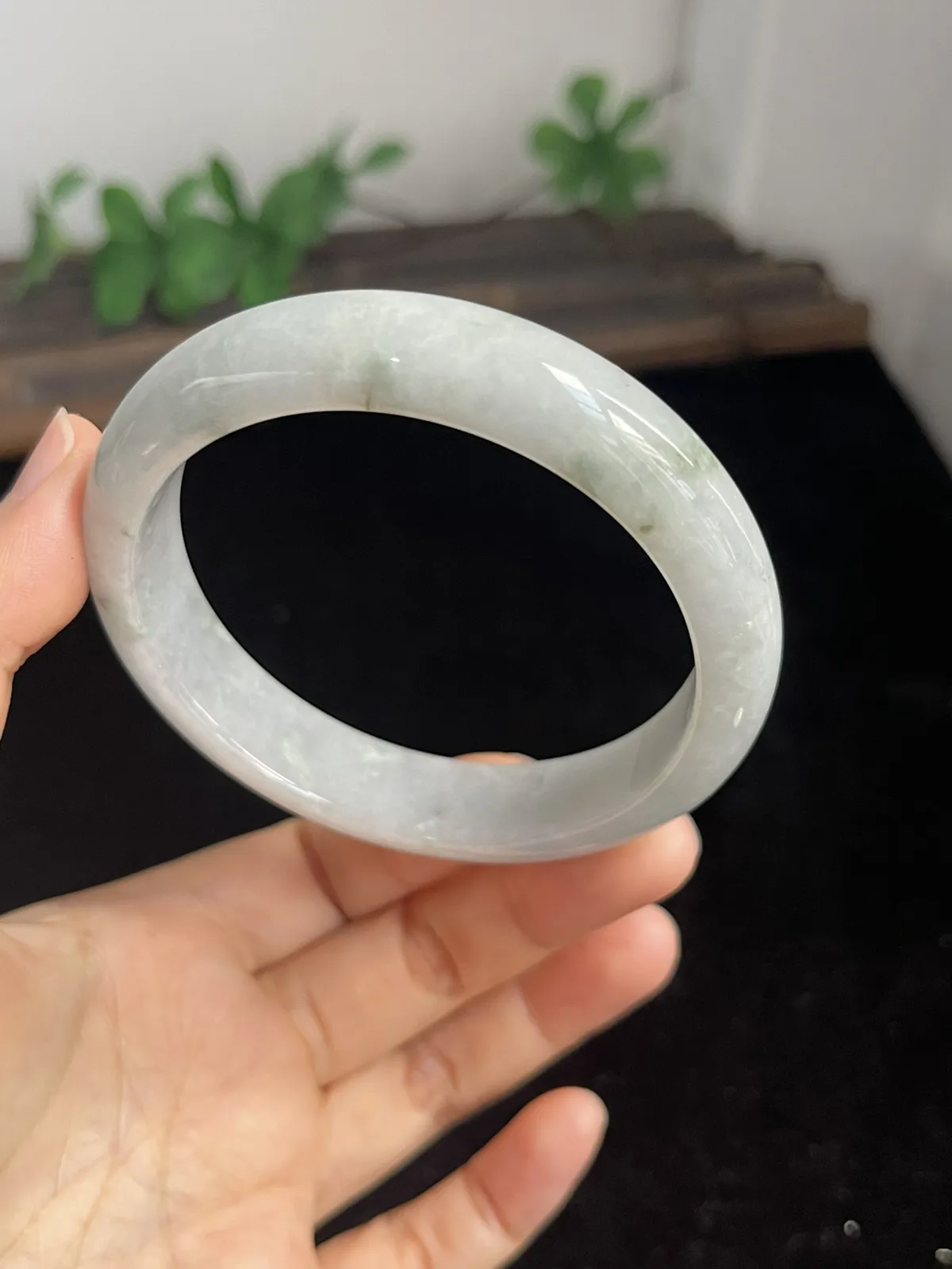 正圈58.7圈口，翡翠手镯