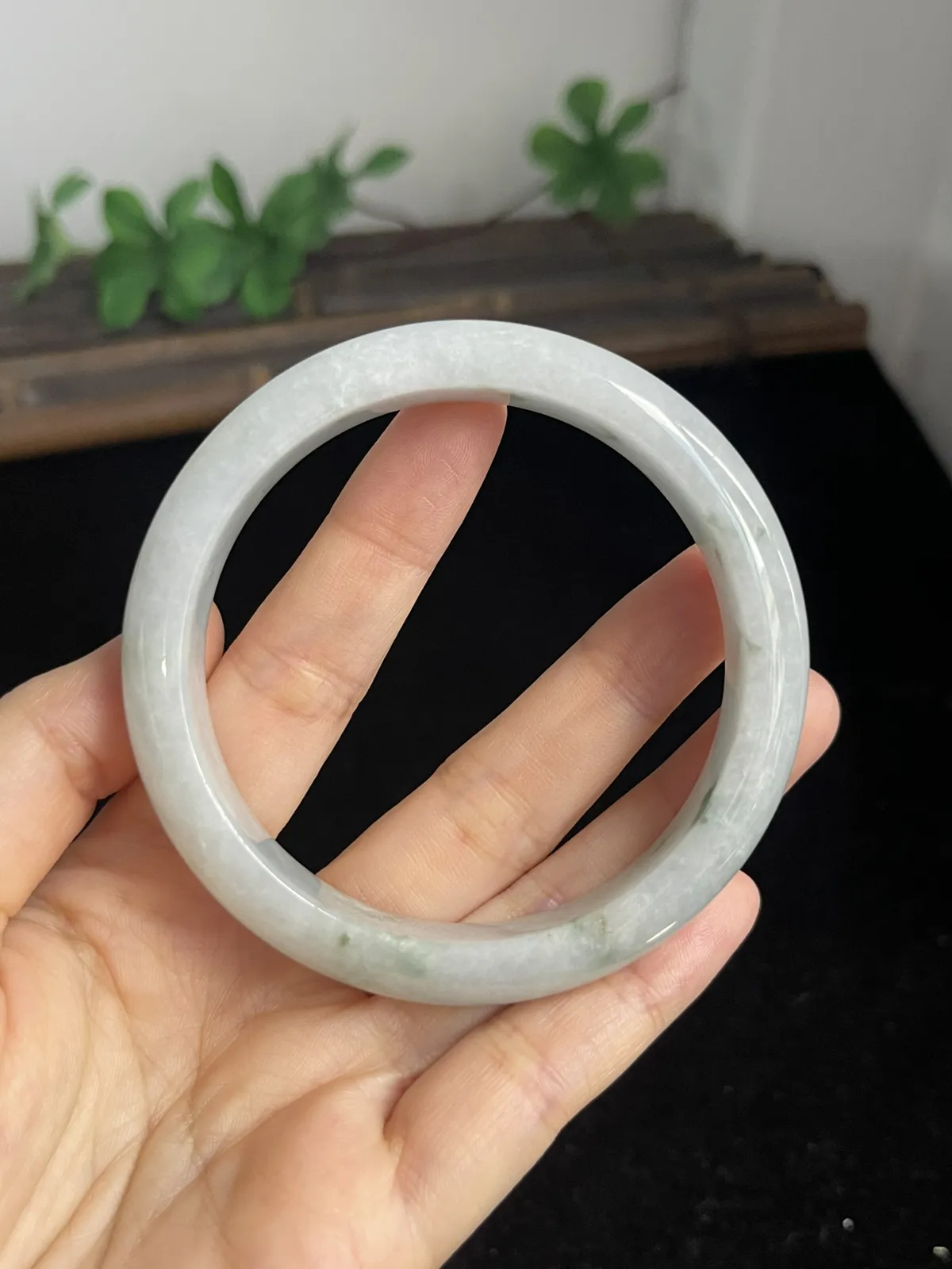 正圈58.7圈口，翡翠手镯