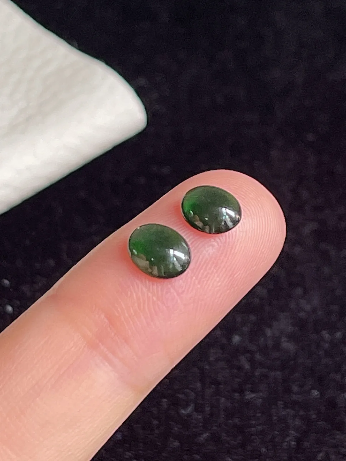 翡翠蛋面，单颗价