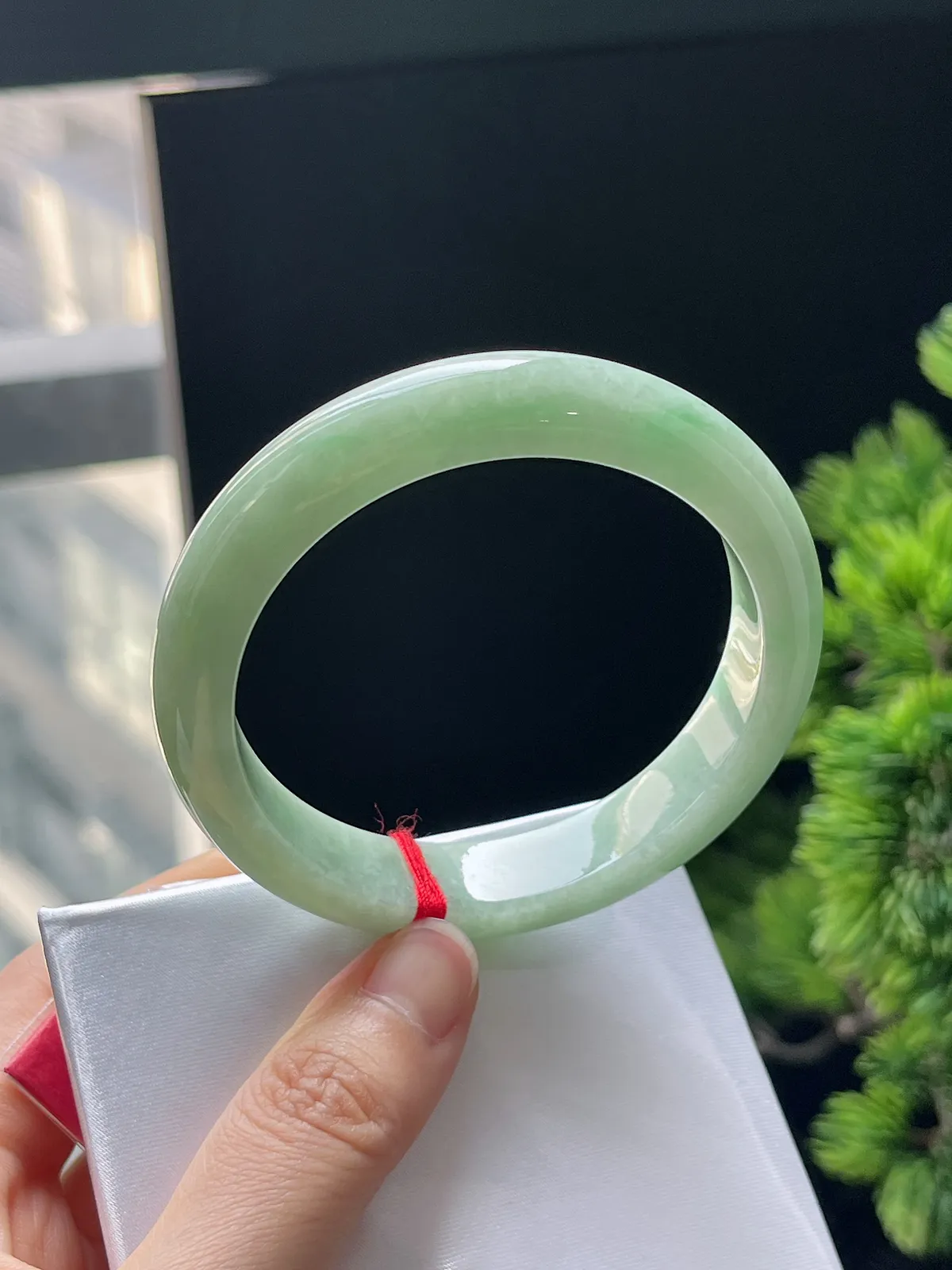 正圈56，翡翠手镯