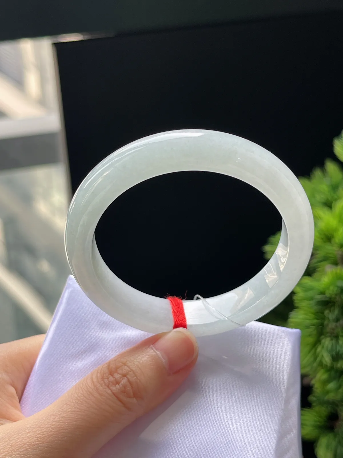 正圈52.3圈口，翡翠手镯