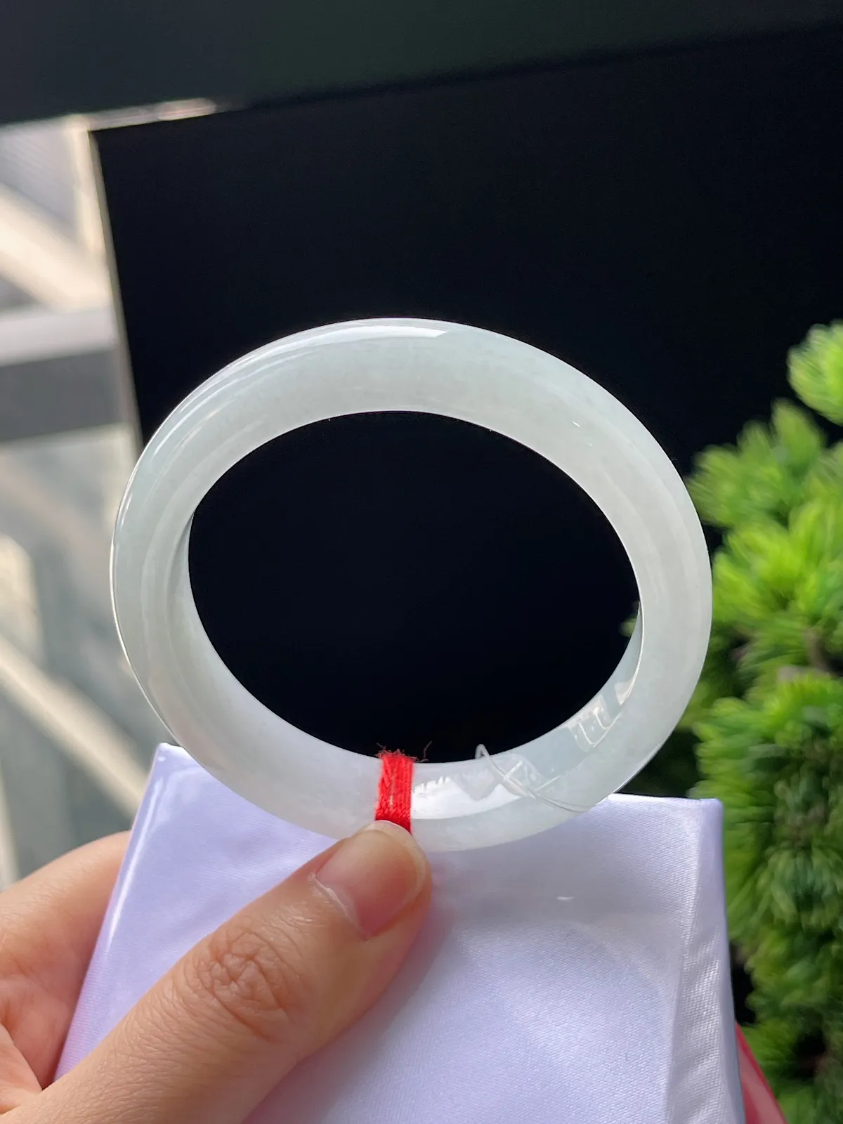 正圈52.3圈口，翡翠手镯