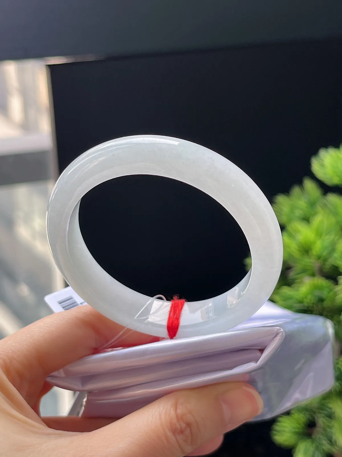 正圈52.3圈口，翡翠手镯