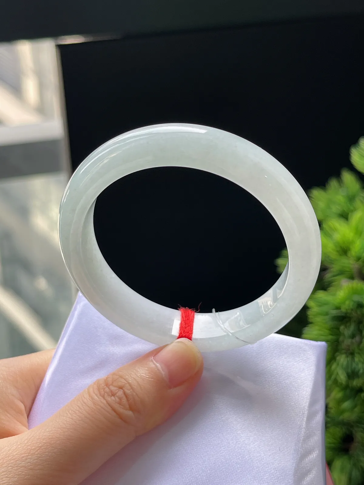 正圈52.3圈口，翡翠手镯