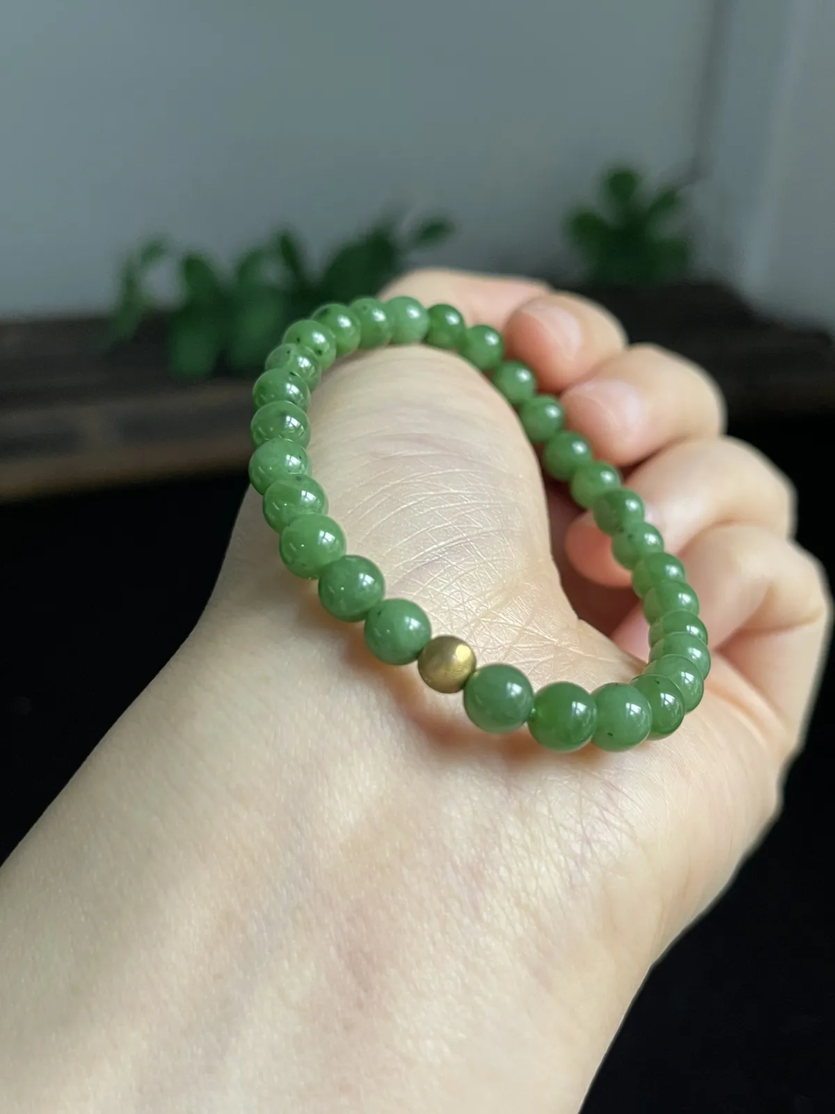 和田玉（碧玉）手链