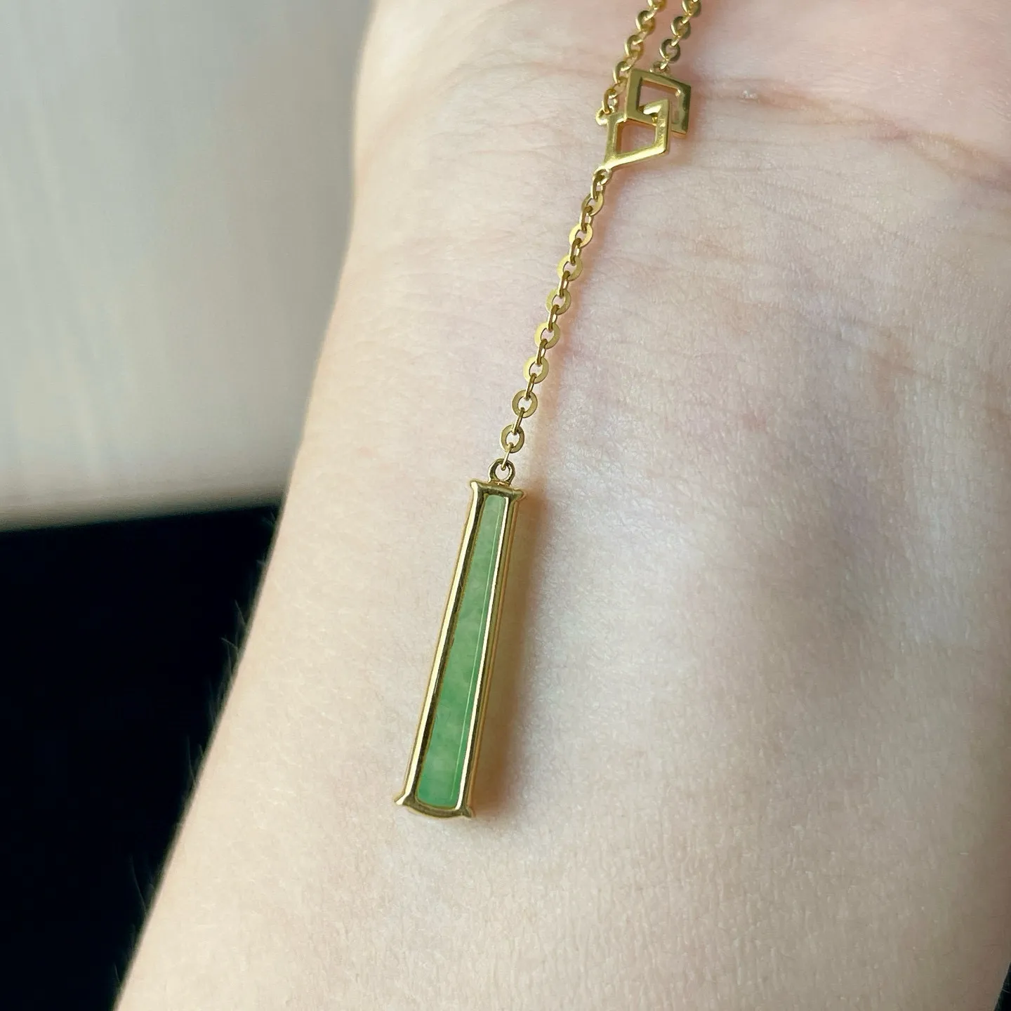 金镶-冰甜绿起光圆柱