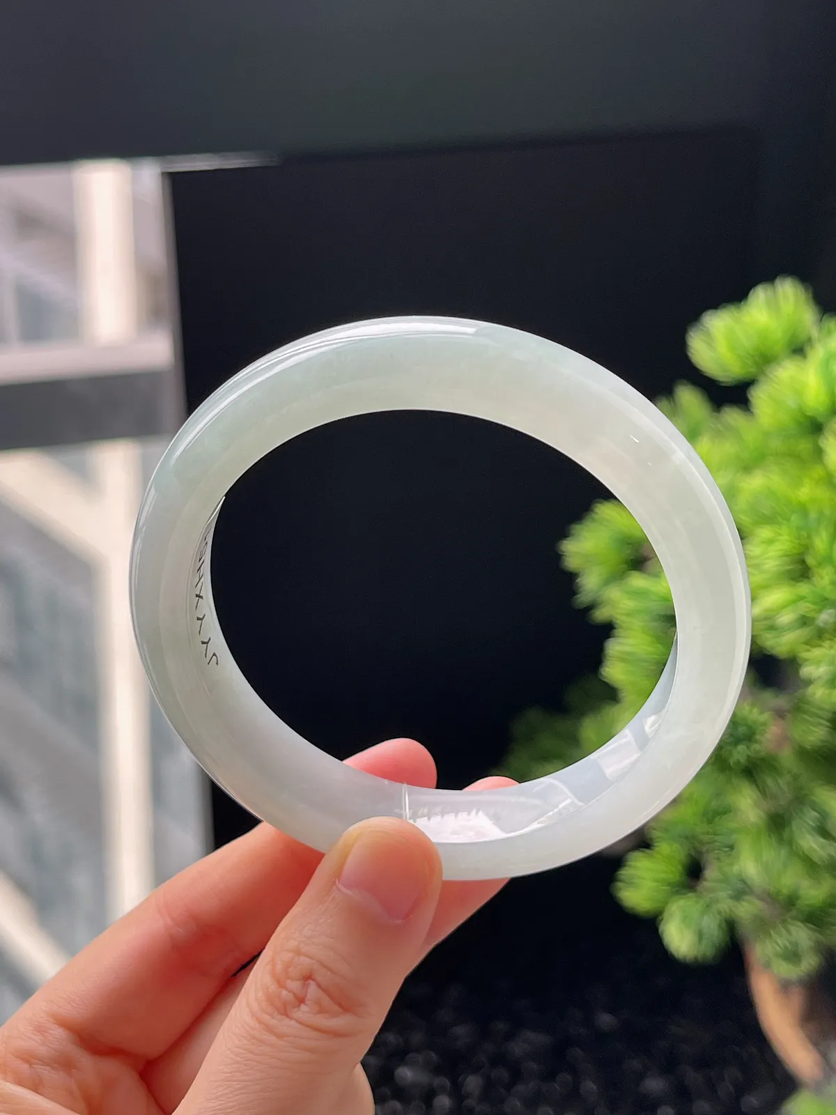 正圈60.5圈口，翡翠手镯