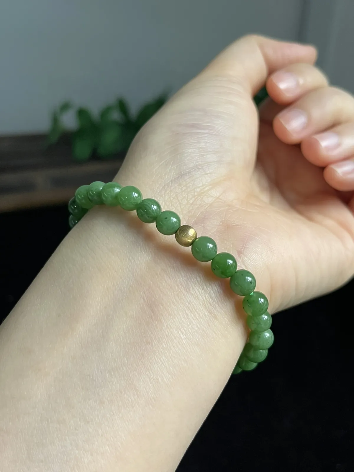 和田玉（碧玉）手链