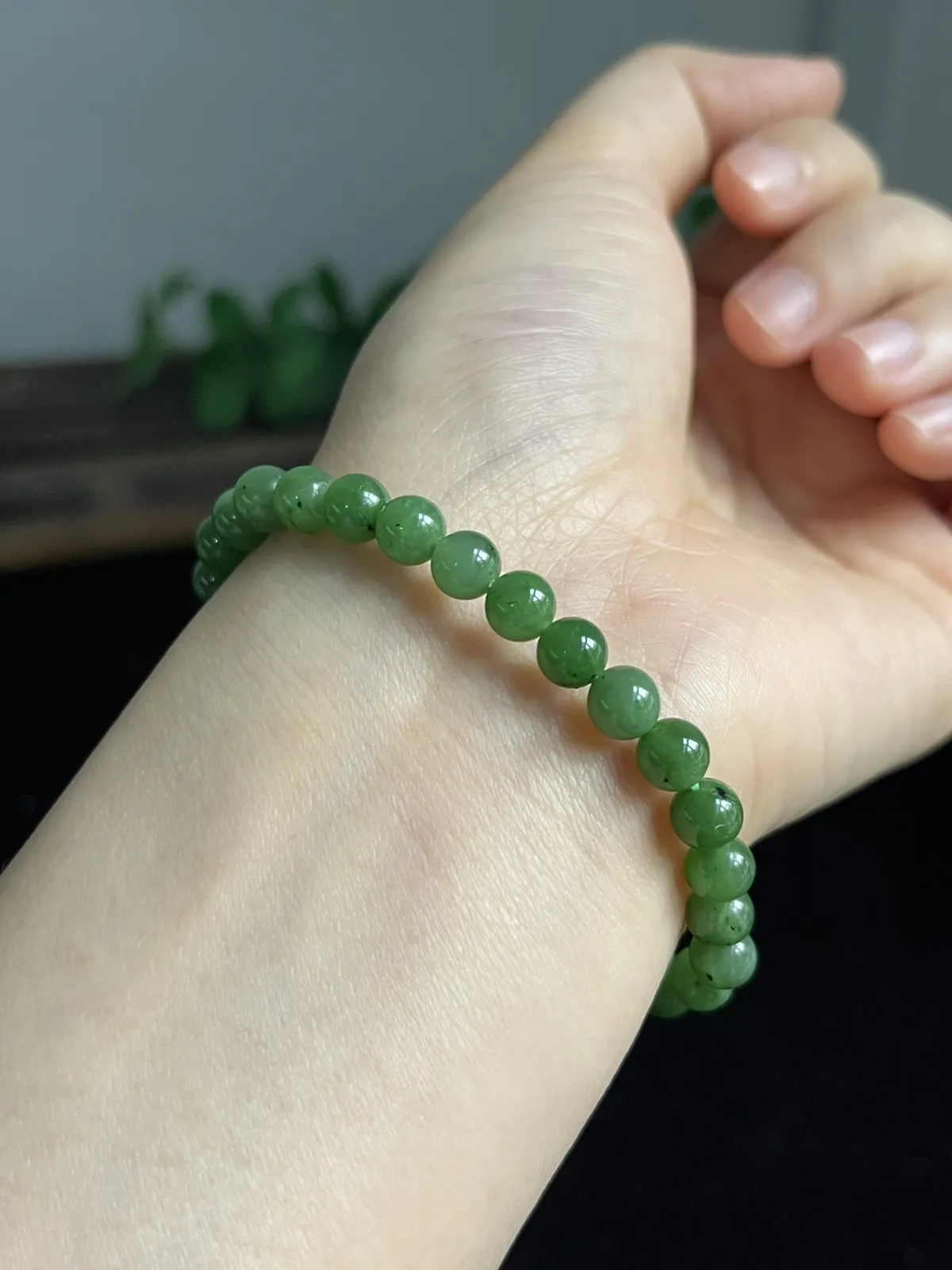 和田玉（碧玉）手链