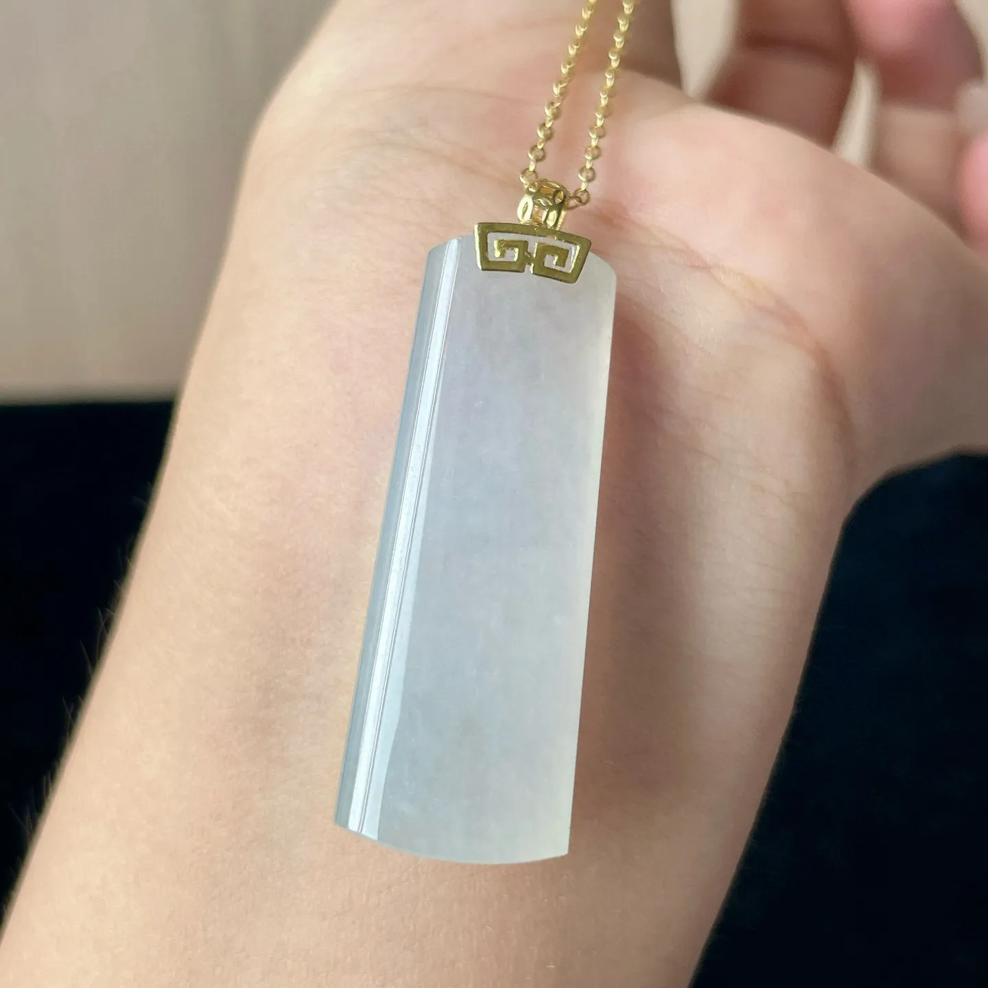 🧊金镶-高冰种无事牌