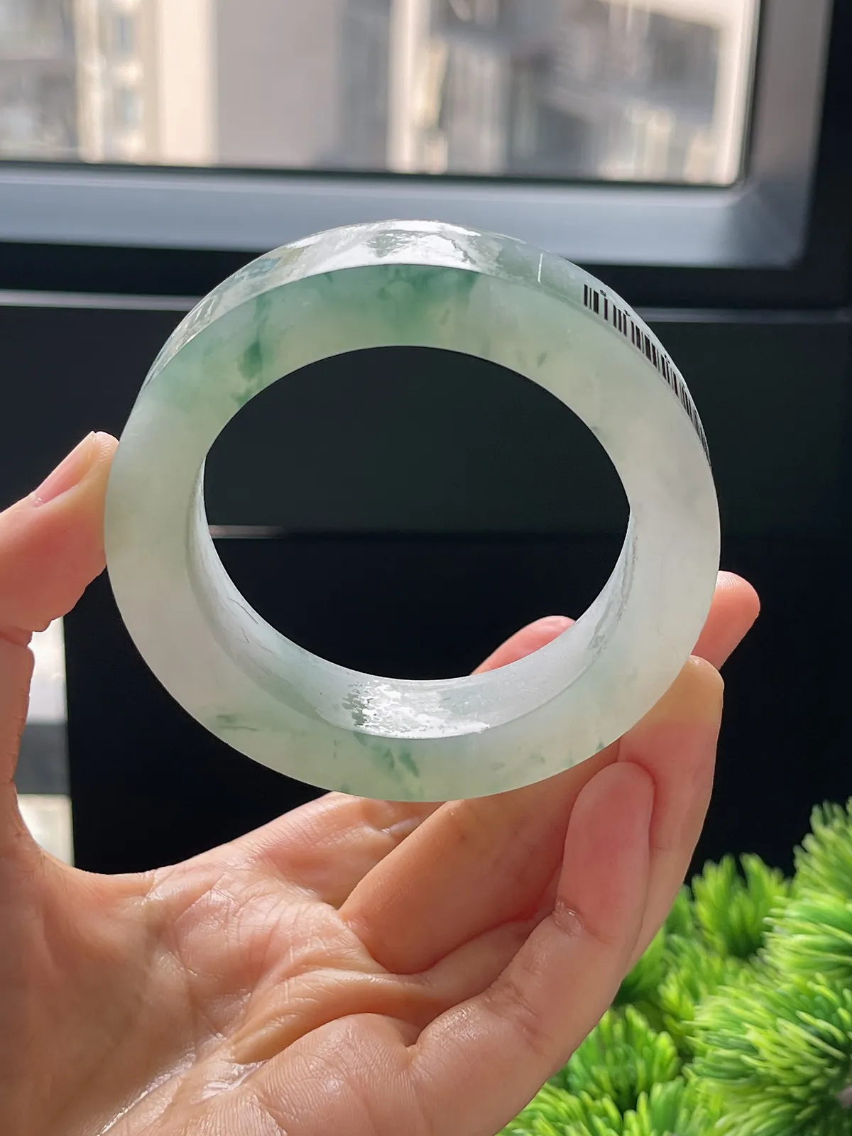 翡翠毛坯，⭕️正圈最大做56，最小做52.8