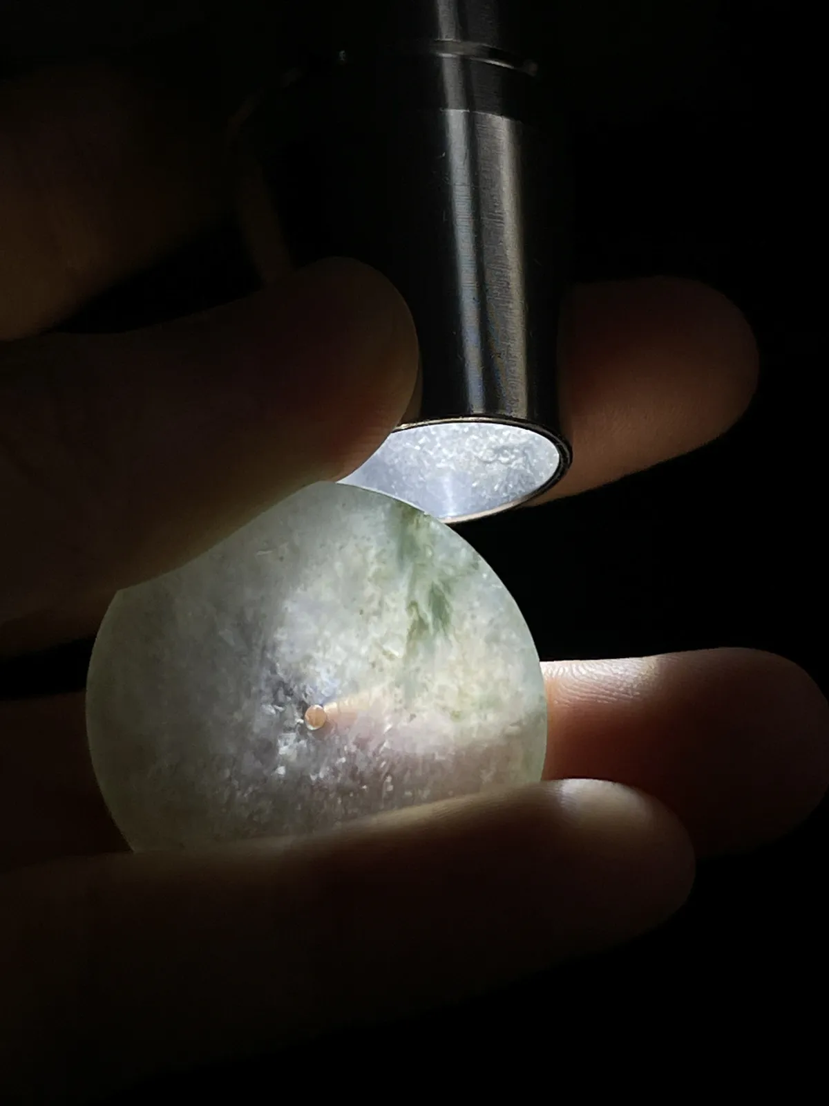 翡翠冰糯种平安扣