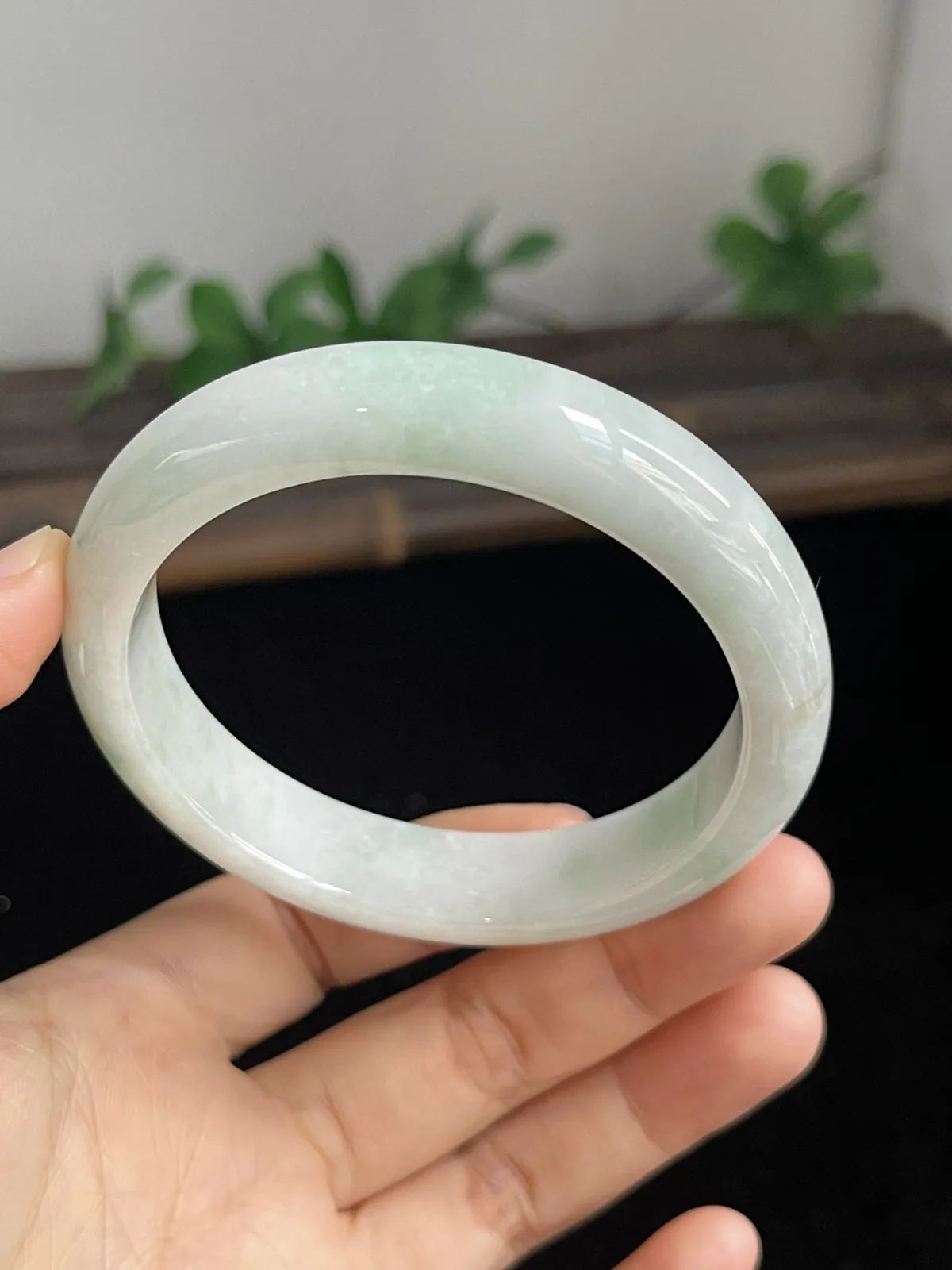 正圈56圈口，翡翠手镯