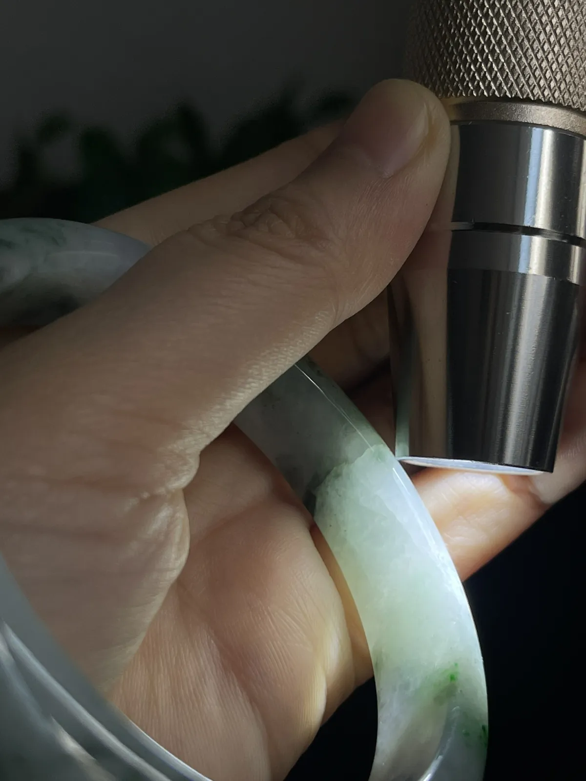 正圈57.5圈口，翡翠手镯