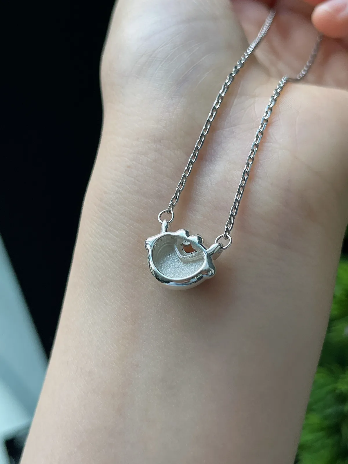 如意龙系列天然满绿翡翠项链 S925银