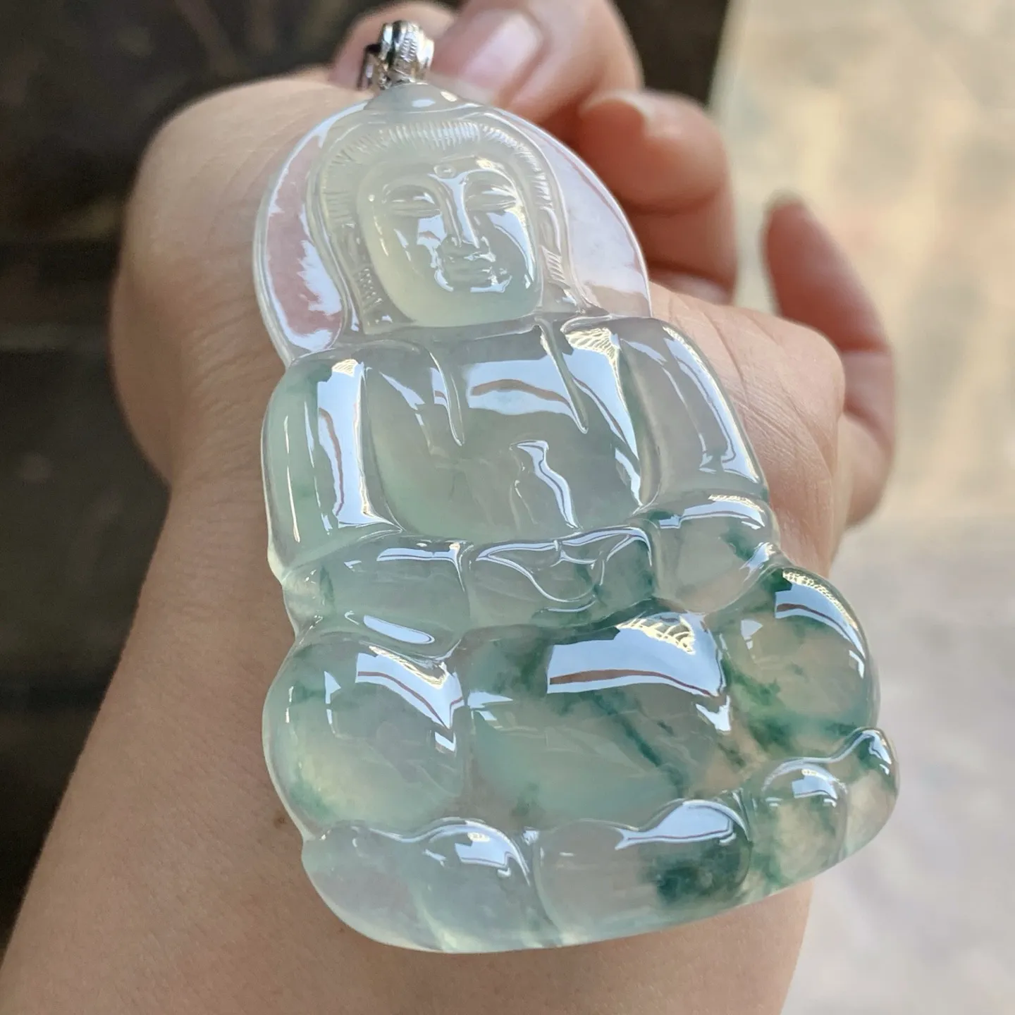 金扣蓝花观音^_^正装