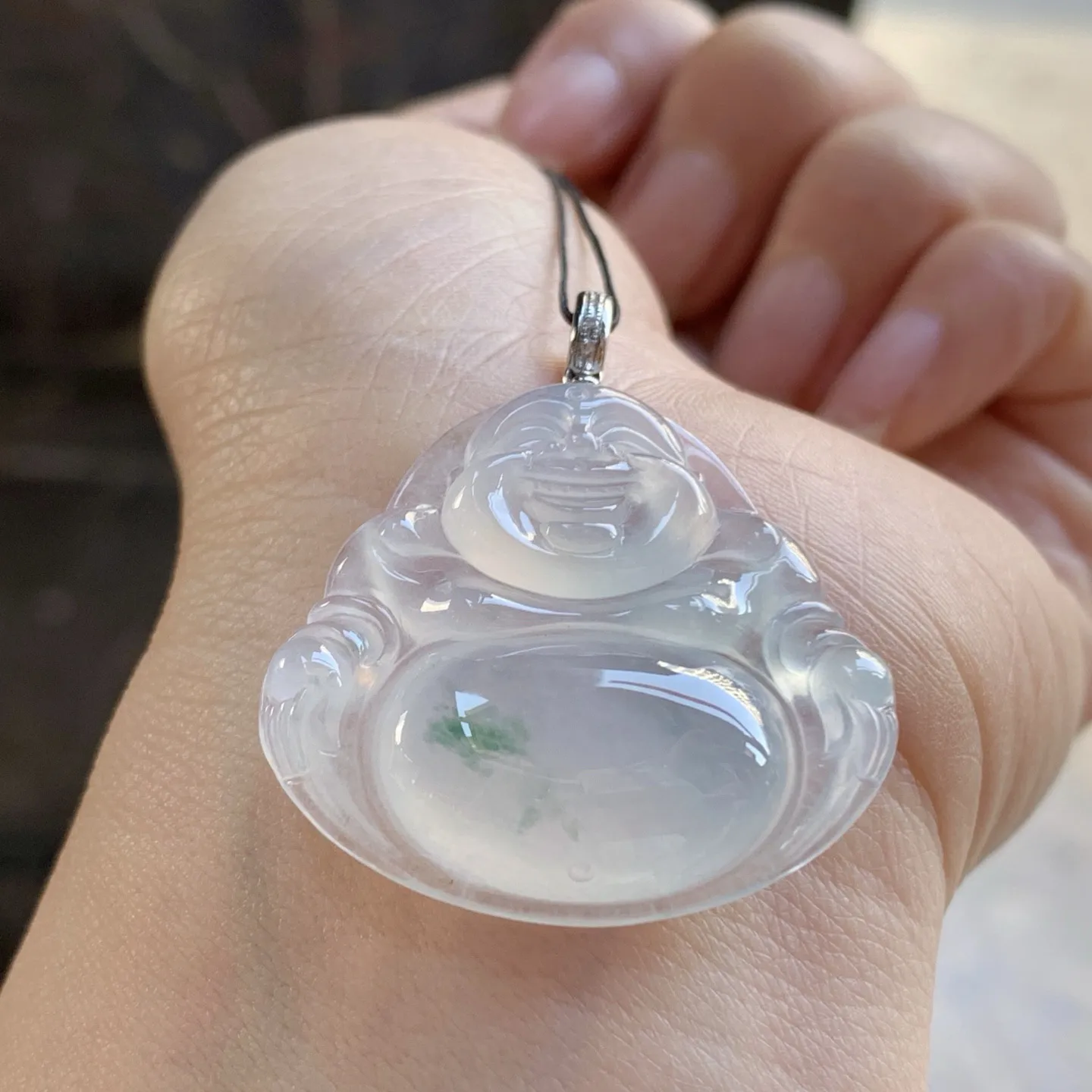 金扣冰种佛公^_^清新