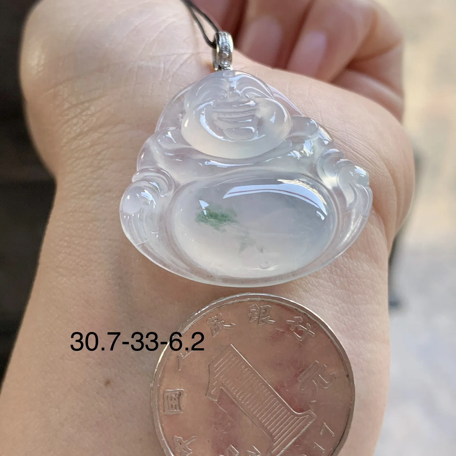 金扣冰种佛公^_^清新