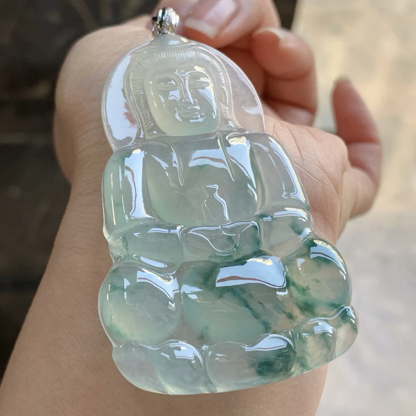 金扣蓝花观音^_^正装