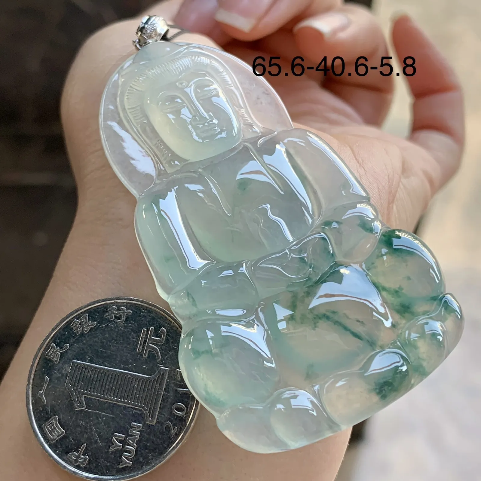 金扣蓝花观音^_^正装