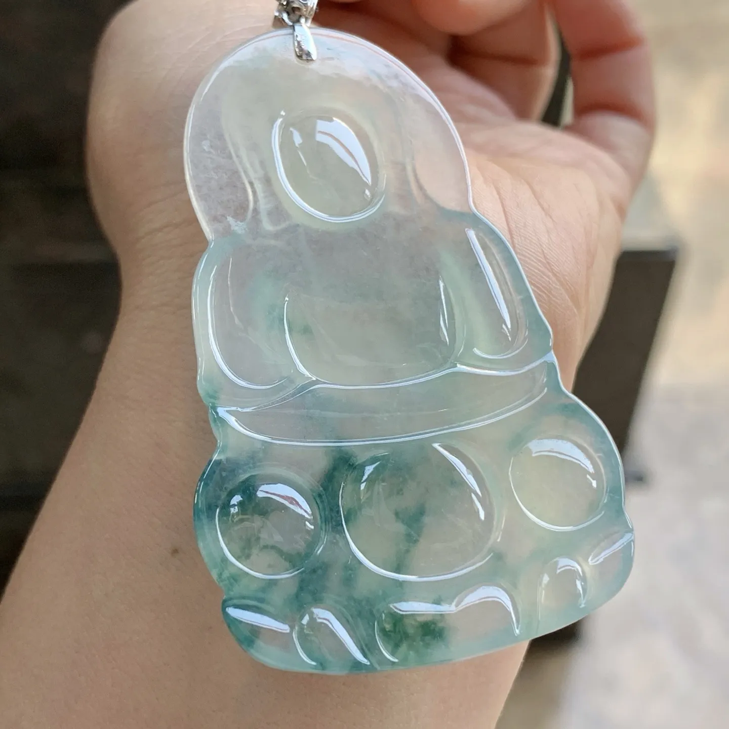 金扣蓝花观音^_^正装