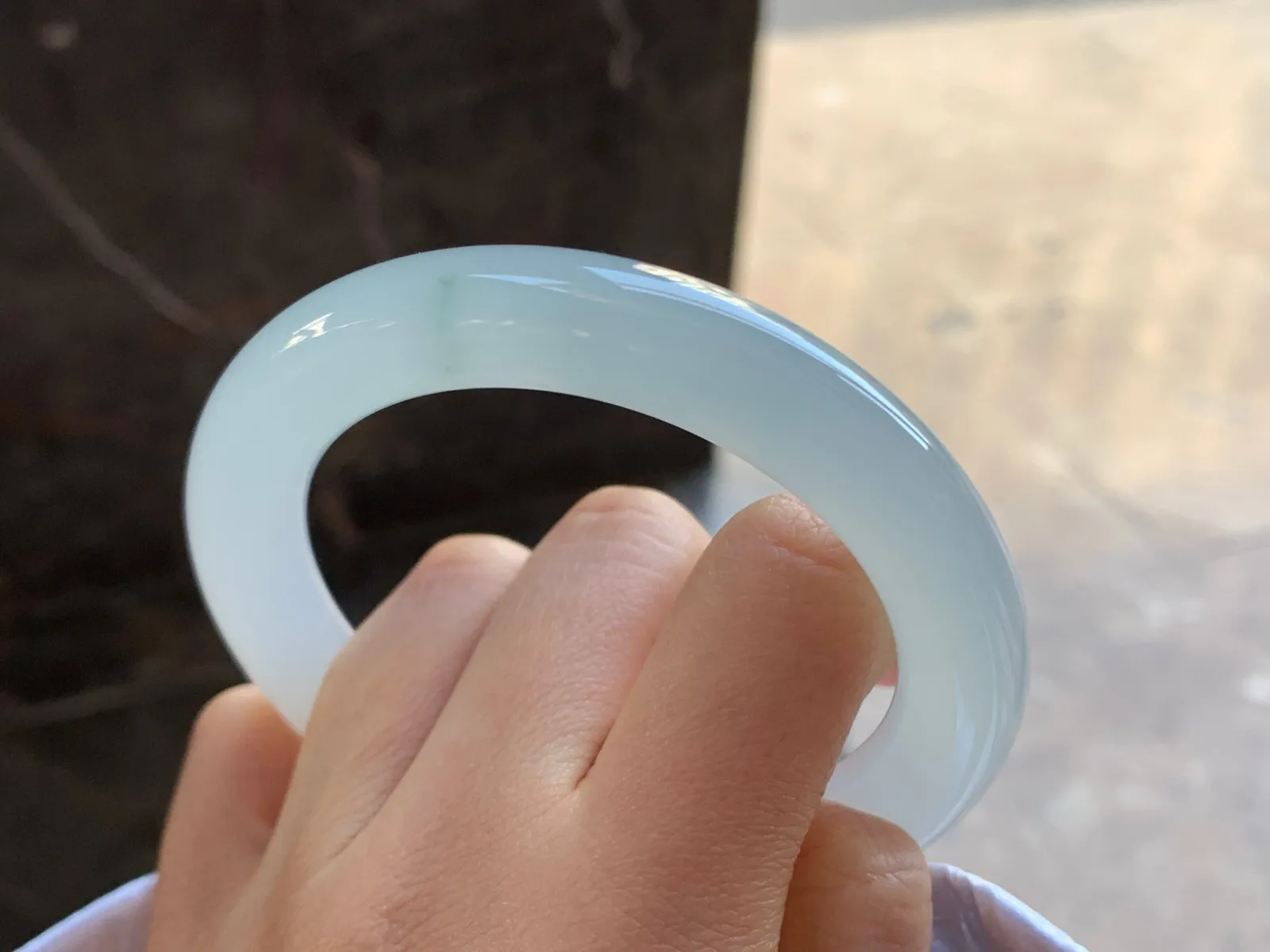 56-10.8

冰种圆条手镯^_^清新冰透