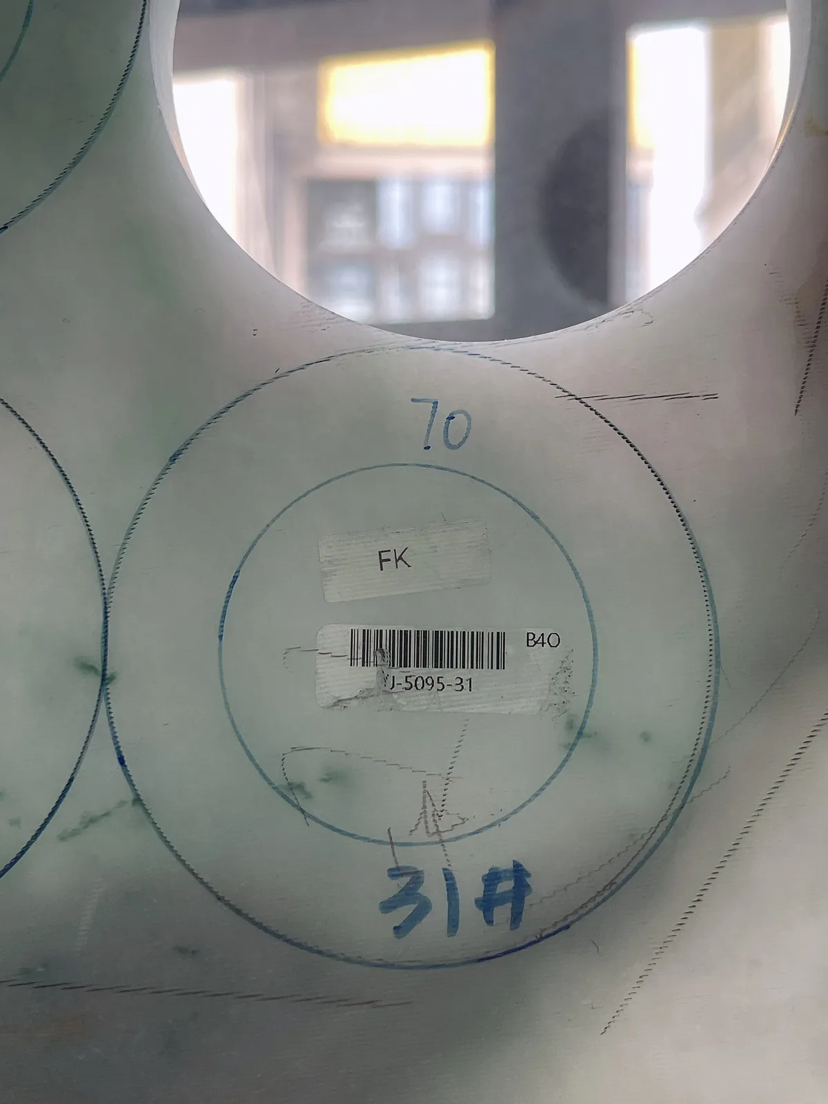 翡翠板料，⭕️正圈最大做54，圆条最大做50