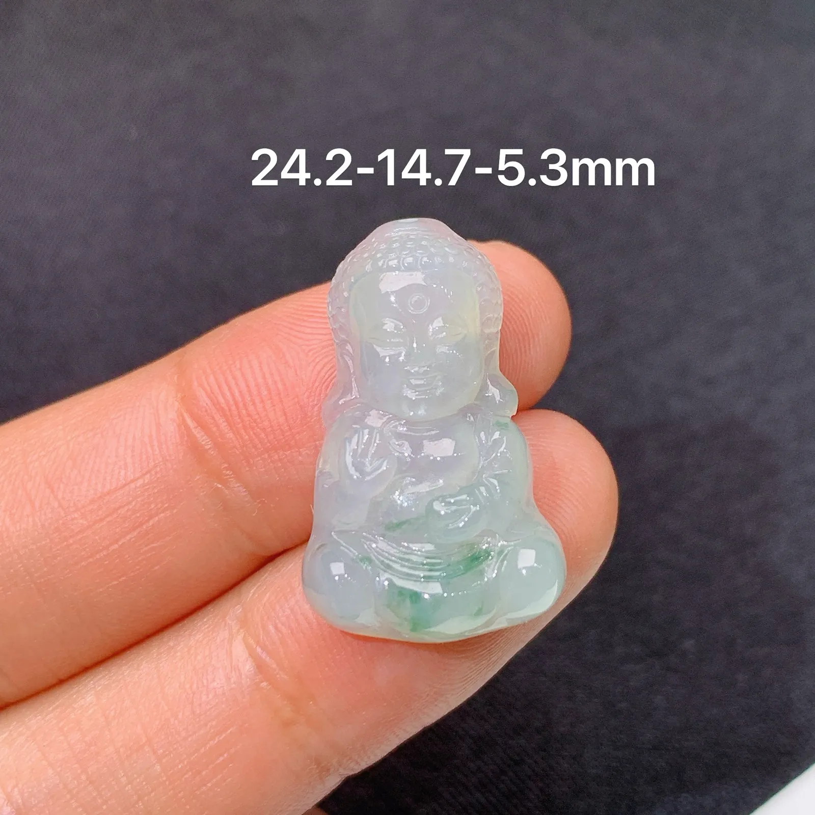 飘花宝宝佛吊坠，质地细腻，001整体尺寸24.2*14.7*5.3