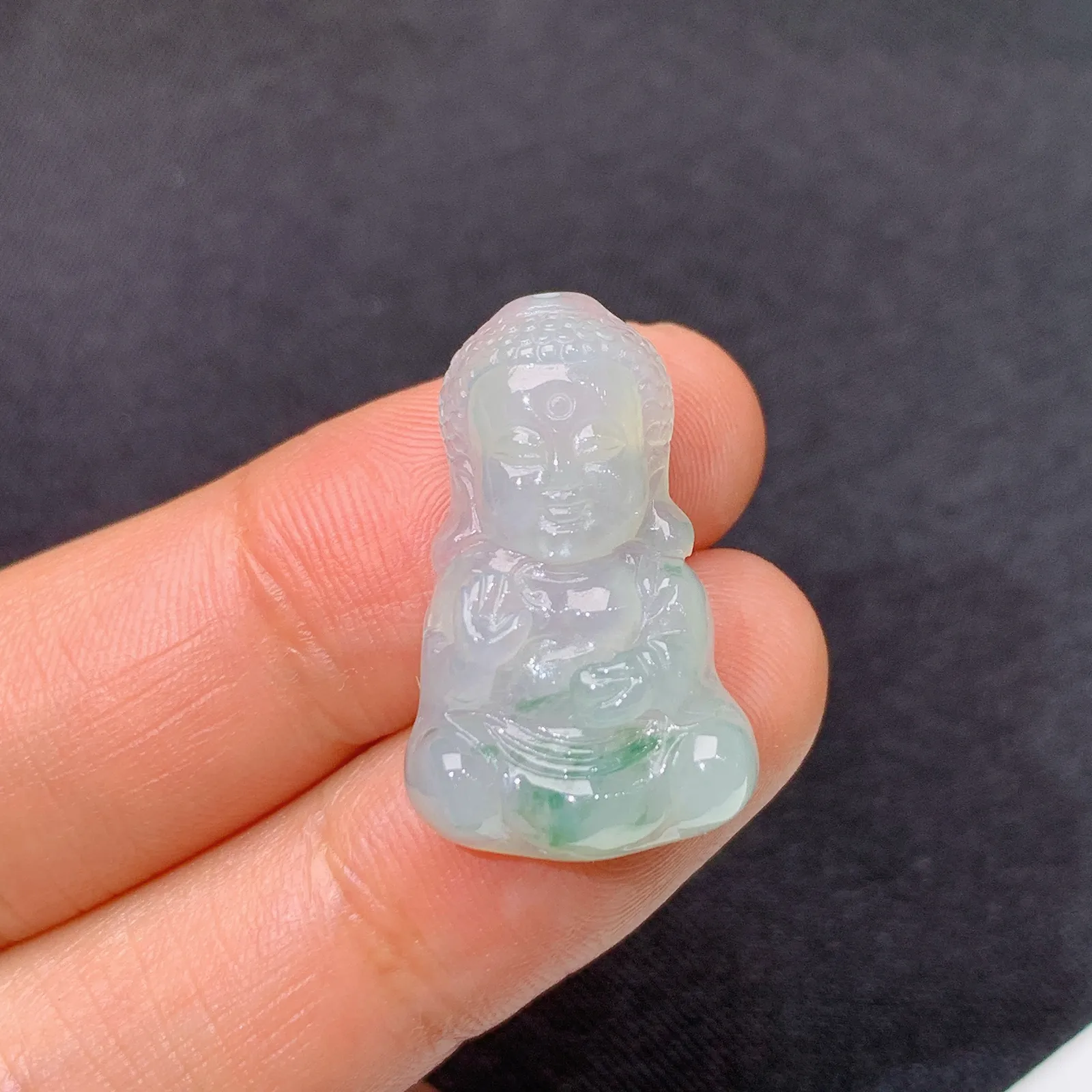 飘花宝宝佛吊坠，质地细腻，001整体尺寸24.2*14.7*5.3