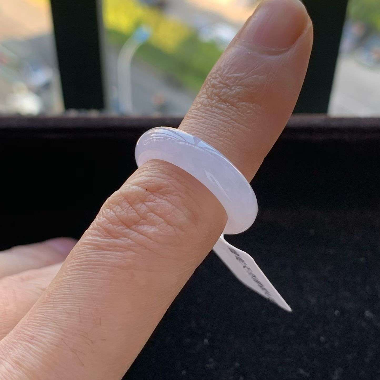 A货天然翡翠冰糯种紫罗兰戒指13号重量4.08
3月9日