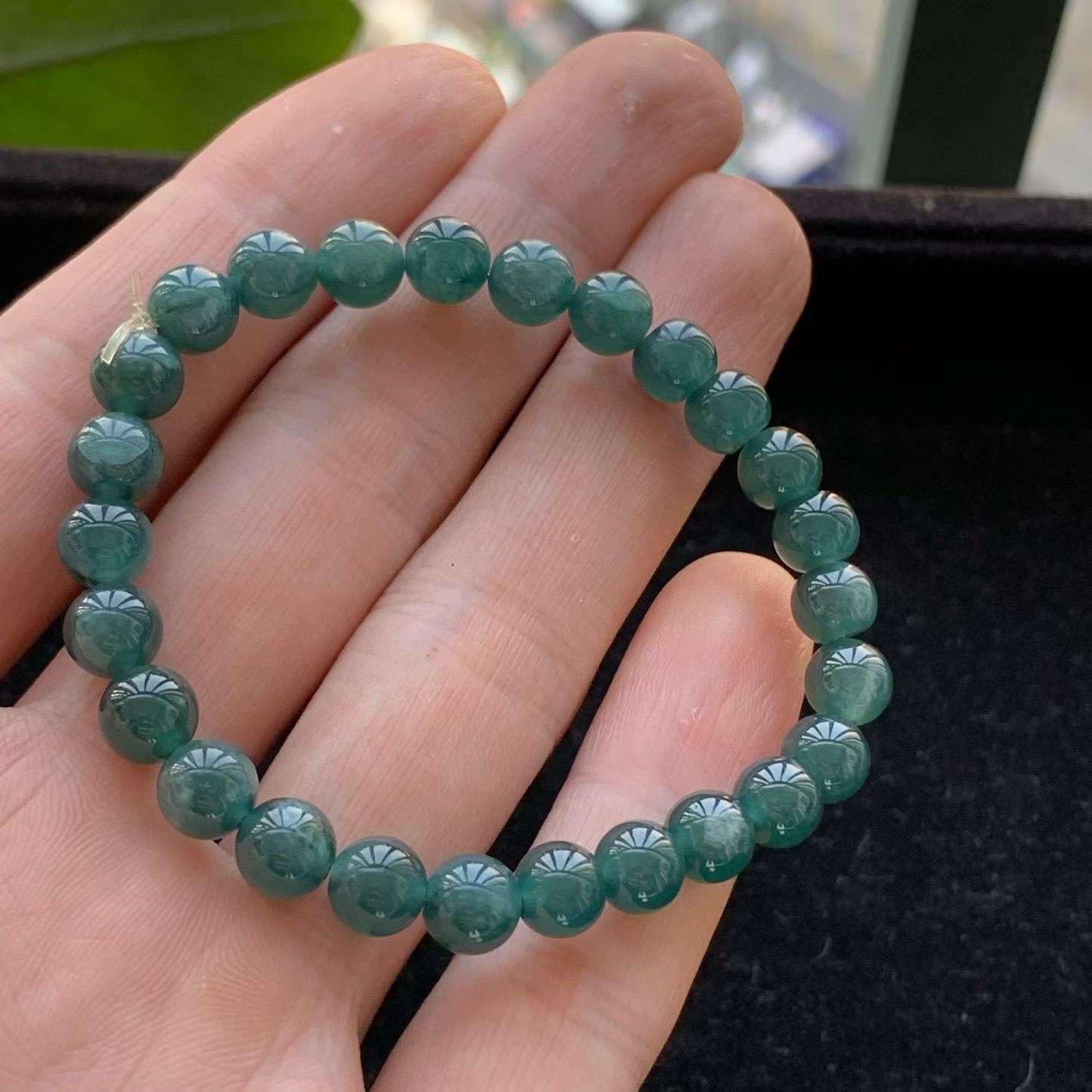 A货天然翡翠冰糯种蓝水手链重量14.32
3月14日