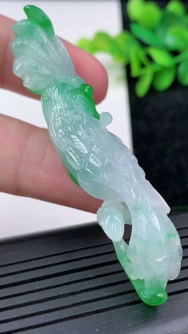 天然A货翡翠鹦鹉吊坠尺寸71-12.6-14.1重量:15.65g
3月15日